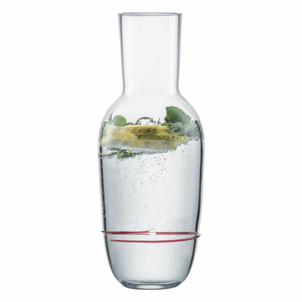 Zwiesel Glas Karaffe Aura Rot, handgefertigt