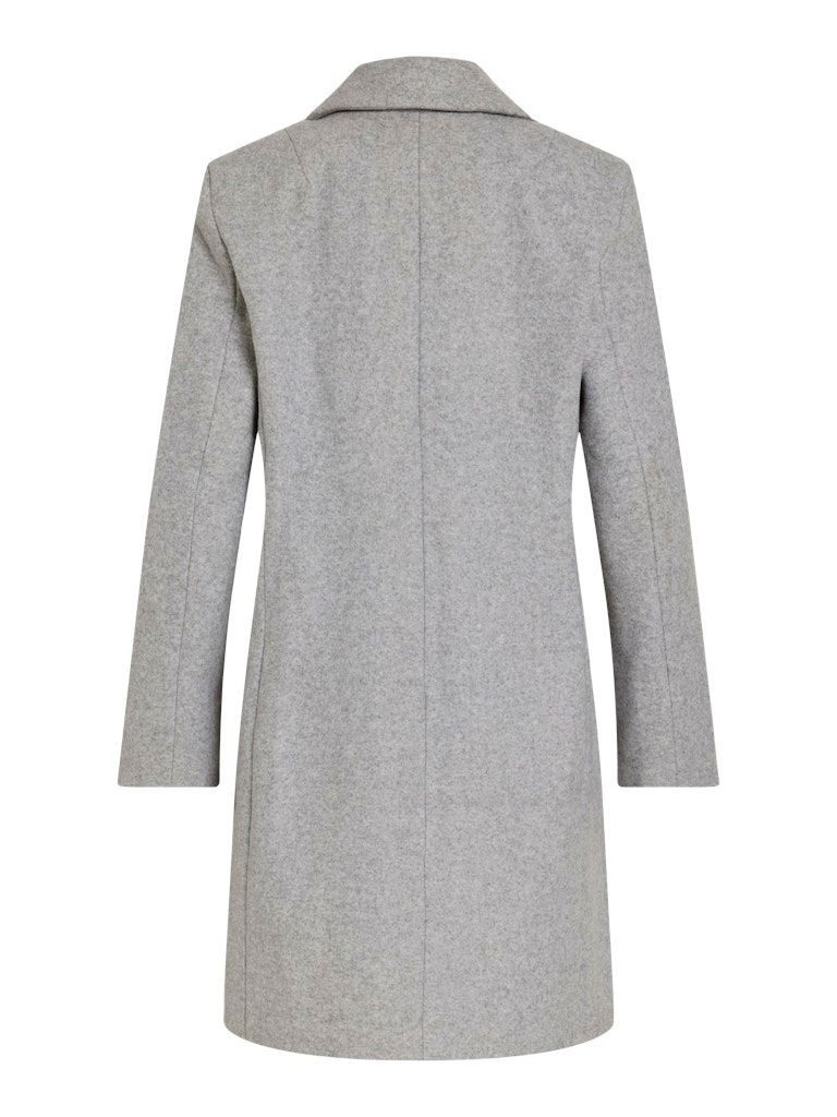 Vila Langmantel VICLAUDIA BUTTON COAT günstig online kaufen