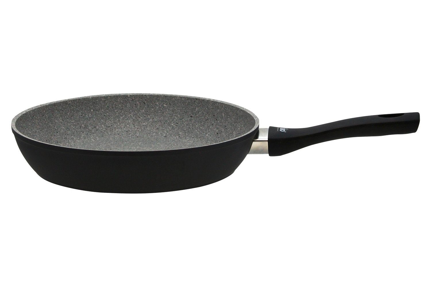 Elo Bratpfanne BASALT+, Ø 24 cm, Schwarz, Elektro, Gas, Induktion, Aluminium