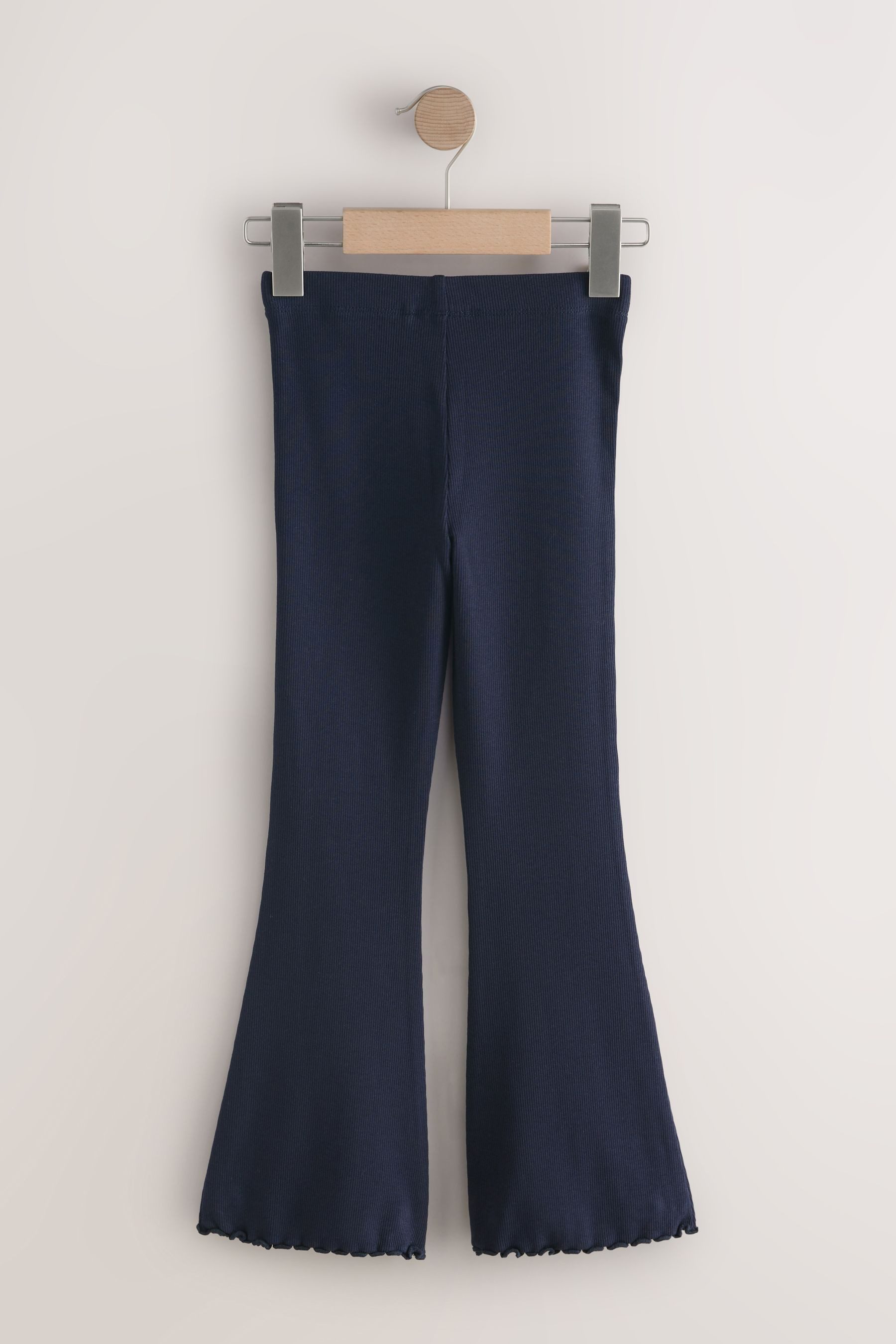 Next Leggings Gerippte Leggings mit ausgestelltem Bein (1-tlg) – Bild 2 von 4