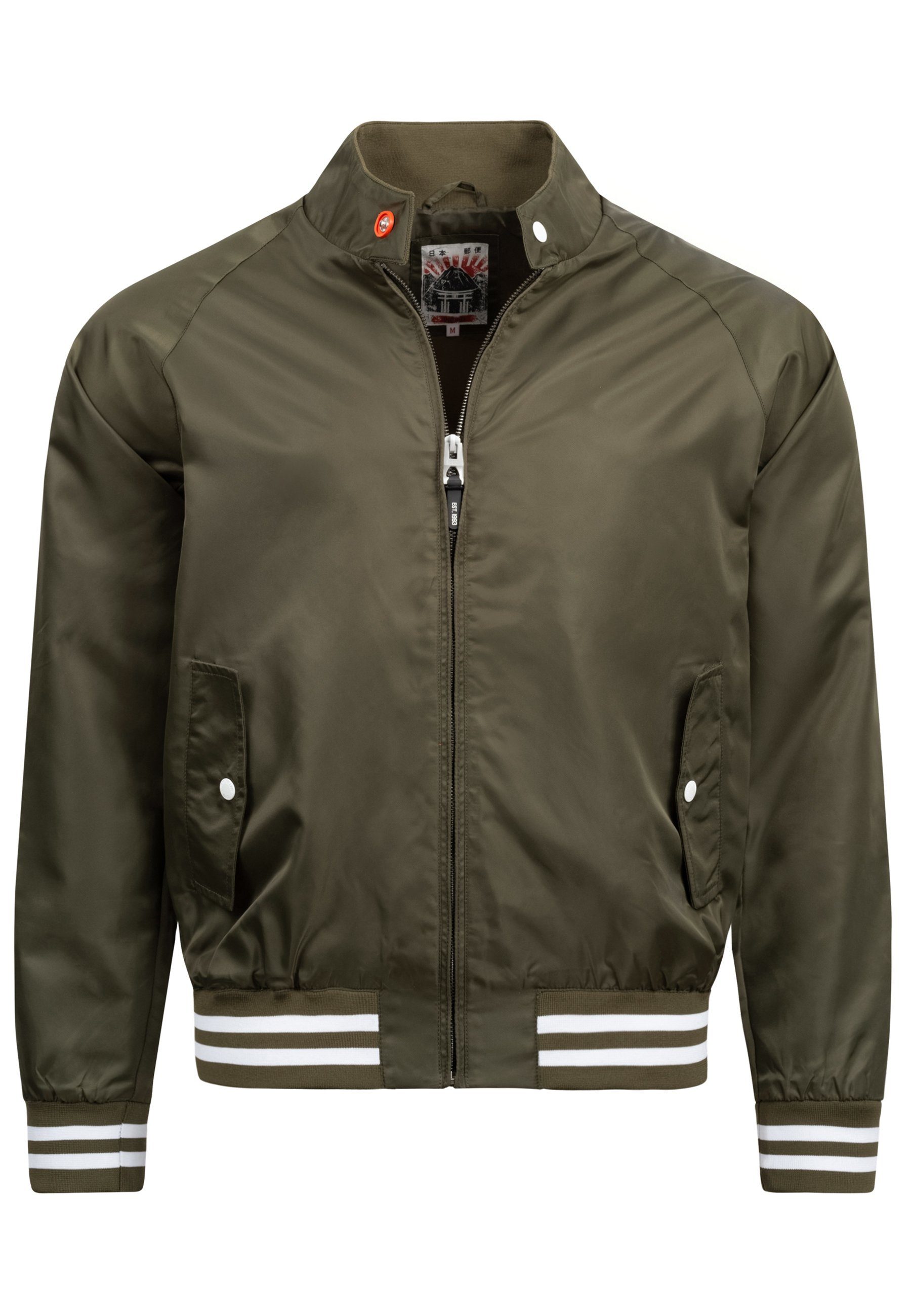 Indicode Sommerjacke Ayser mit Stehkragen & günstig online kaufen