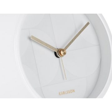 Karlsson Uhr Wecker Echelon Circular White