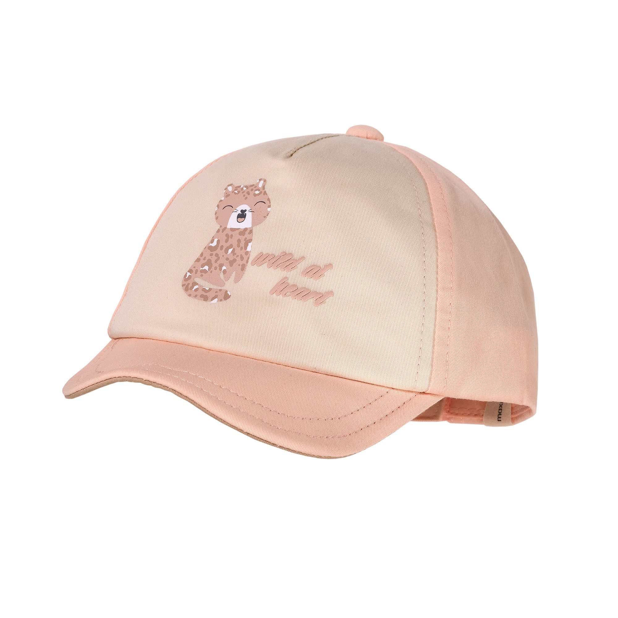 Baseball Cap BABY GIRL-Cap wild cat flexibles Dach, Klettverschluß