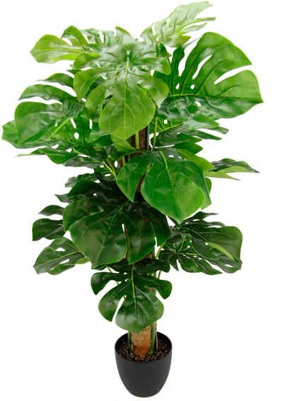 Kunstpflanze »Splitphilopflanze«, I.GE.A., Höhe 90 cm, im Kunststofftopf
