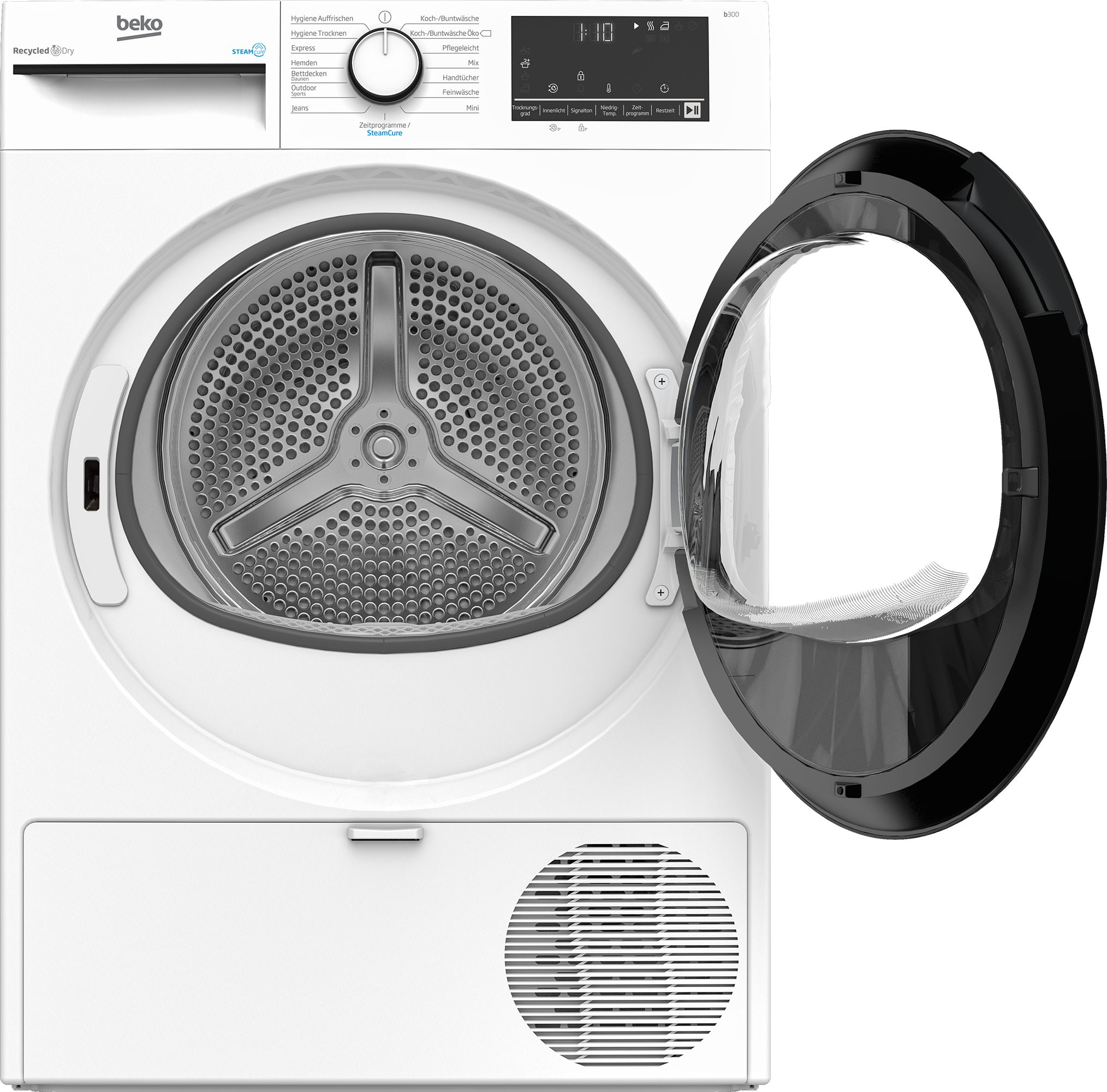 BEKO Wärmepumpentrockner b300 B3T41230, 7 kg, Wechselbarer Türanschlag,  Energieeffizienzklasse A++ (A+++ bis D)