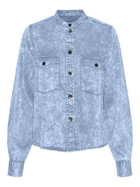 Noisy may Langarmbluse CARRIE (1-tlg) Plain/ohne Details, Falten
