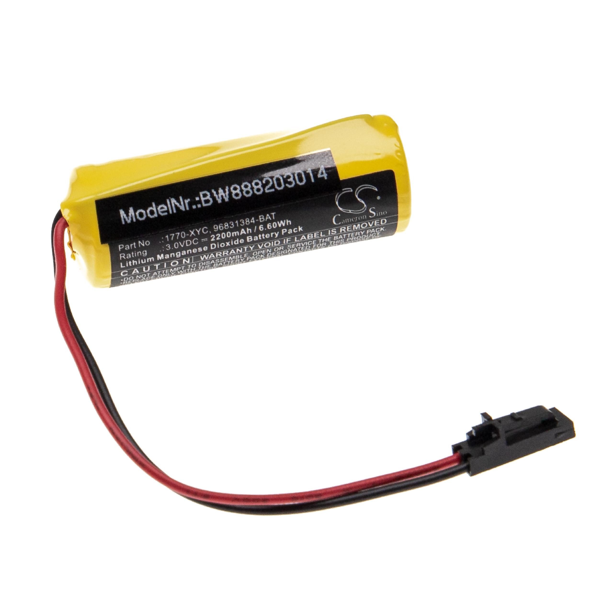 vhbw Batterie, (3 V), passend für Kompatibel mit Allen Bradley 1771-DMC1, 1771-DMC4, 1785-L11B Business & Industrie & Funk Automation
