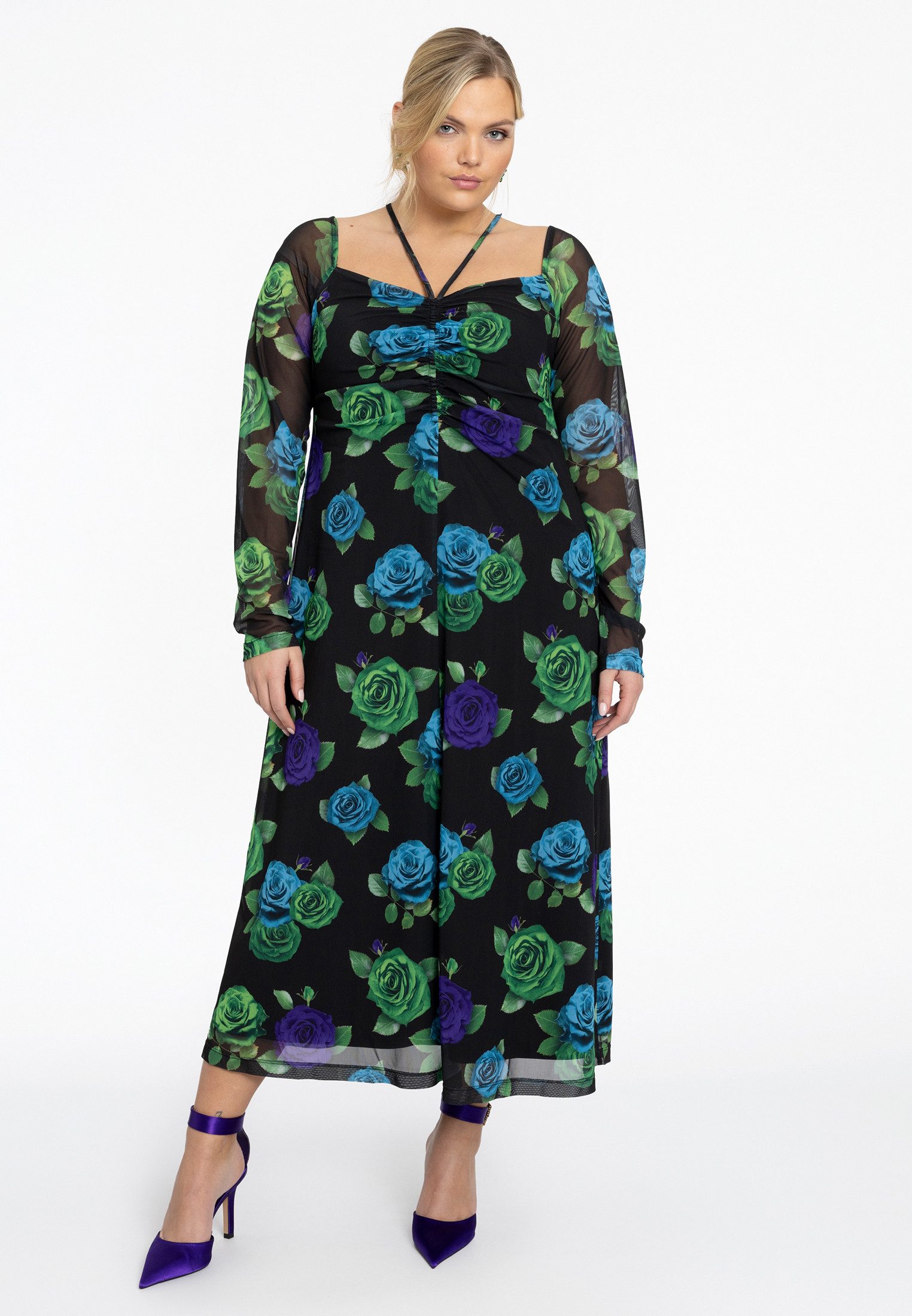 YOEK A-Linien-Kleid Damen Kleid Große Größen günstig online kaufen