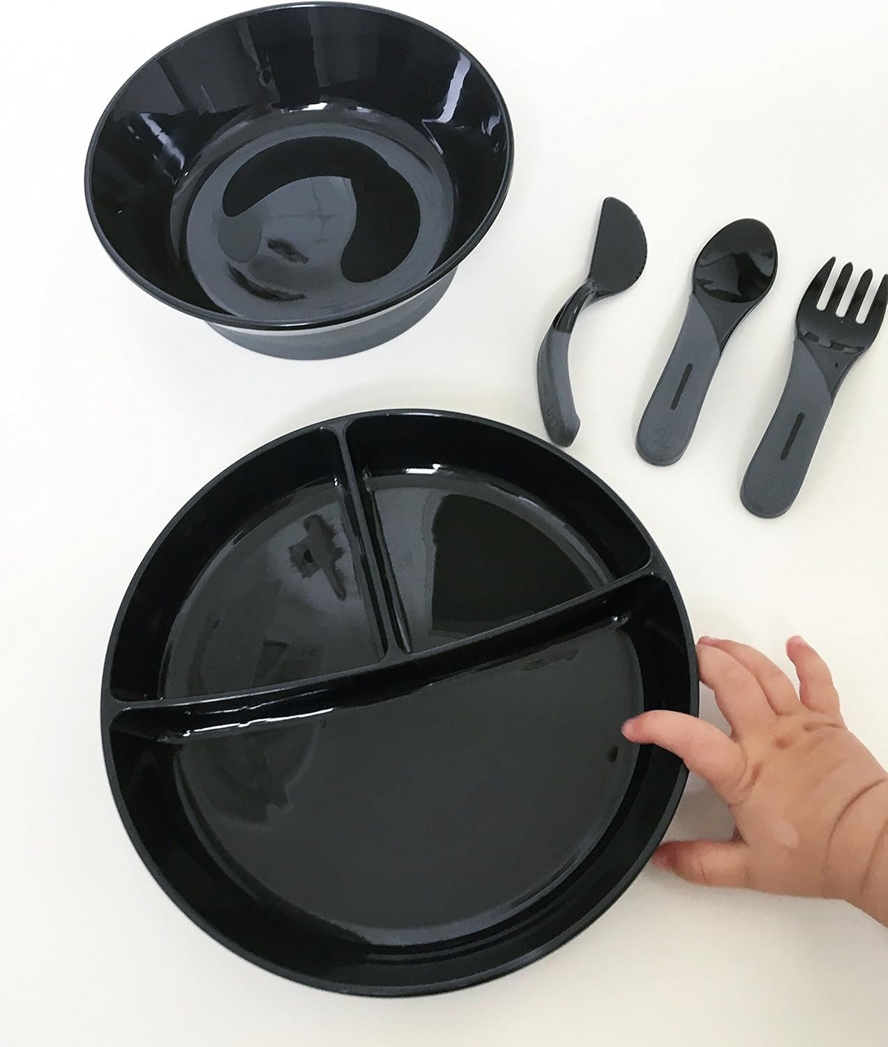 Twistshake Kinderbesteck Twistshake Esslernbesteck Kinder Messer Gabel Löffel easy Handhabung