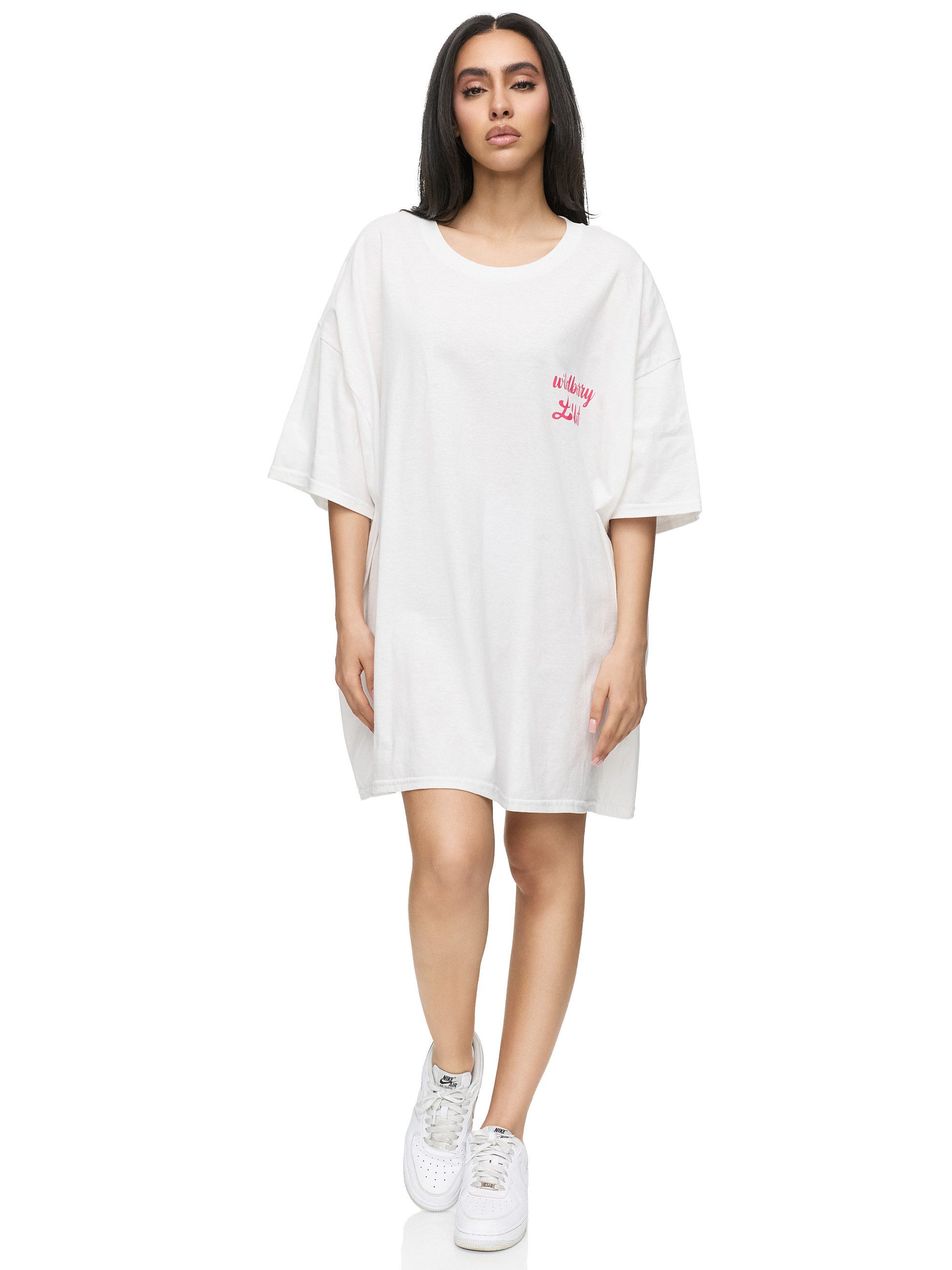 T-Shirt Worldclassca Oversized Print WILDBERRY LILLET T-Shirt Sommer Oberteil