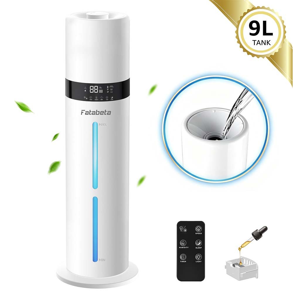 Luftbefeuchter 9L Top Fill Raumbefeuchter Intelligente Feuchteregelung, ultraschall