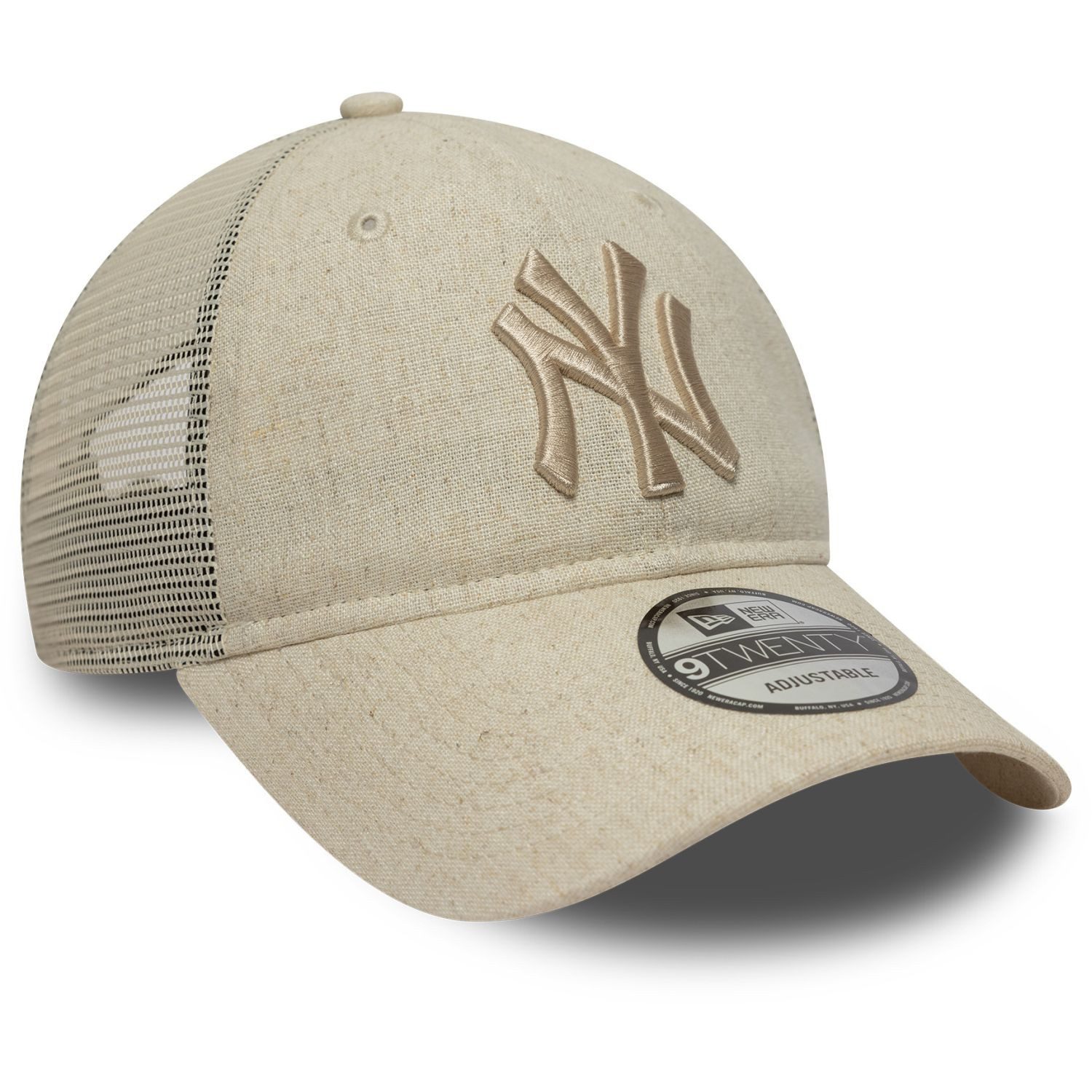 New Era Baseball Cap 9Twenty Trucker LEINEN New York Yankees