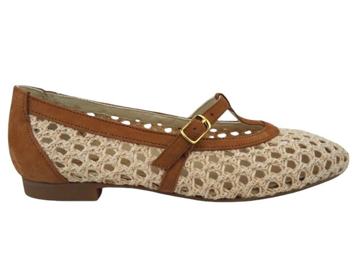 Paul Green Diva Nubuk natur sisal Hochfrontpumps günstig online kaufen