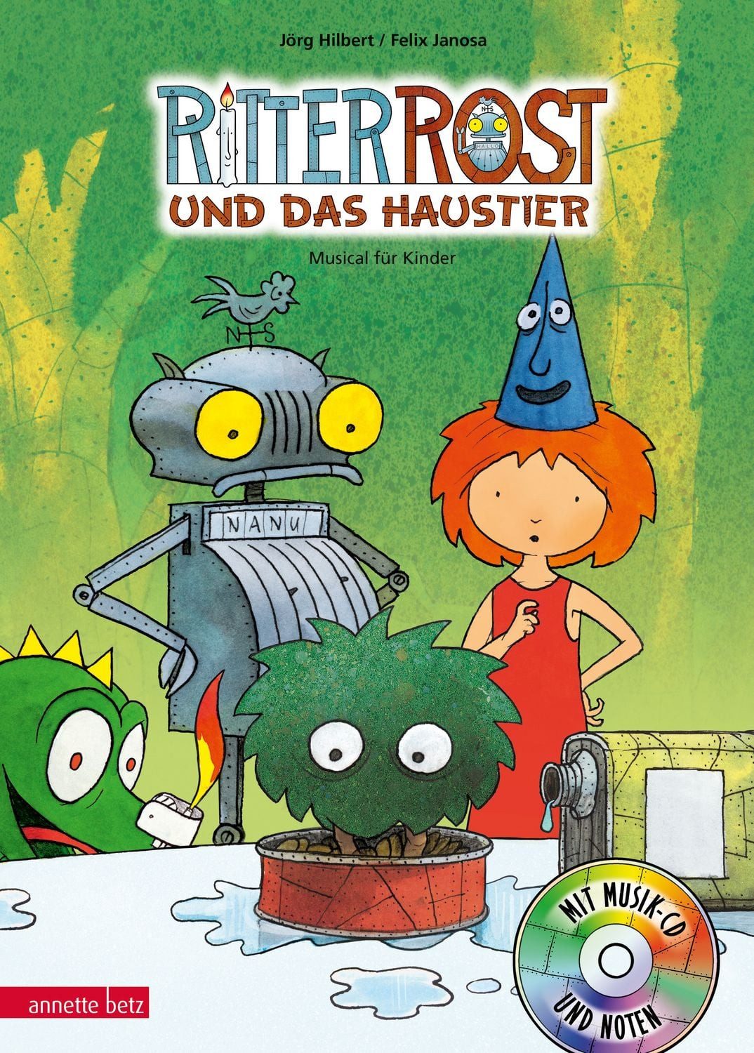 Kinderbuch Ritter Rost 12: Ritter Rost und das Haustier (Ritter Rost mit CD und z Jörg Hilbert, Felix Janosa