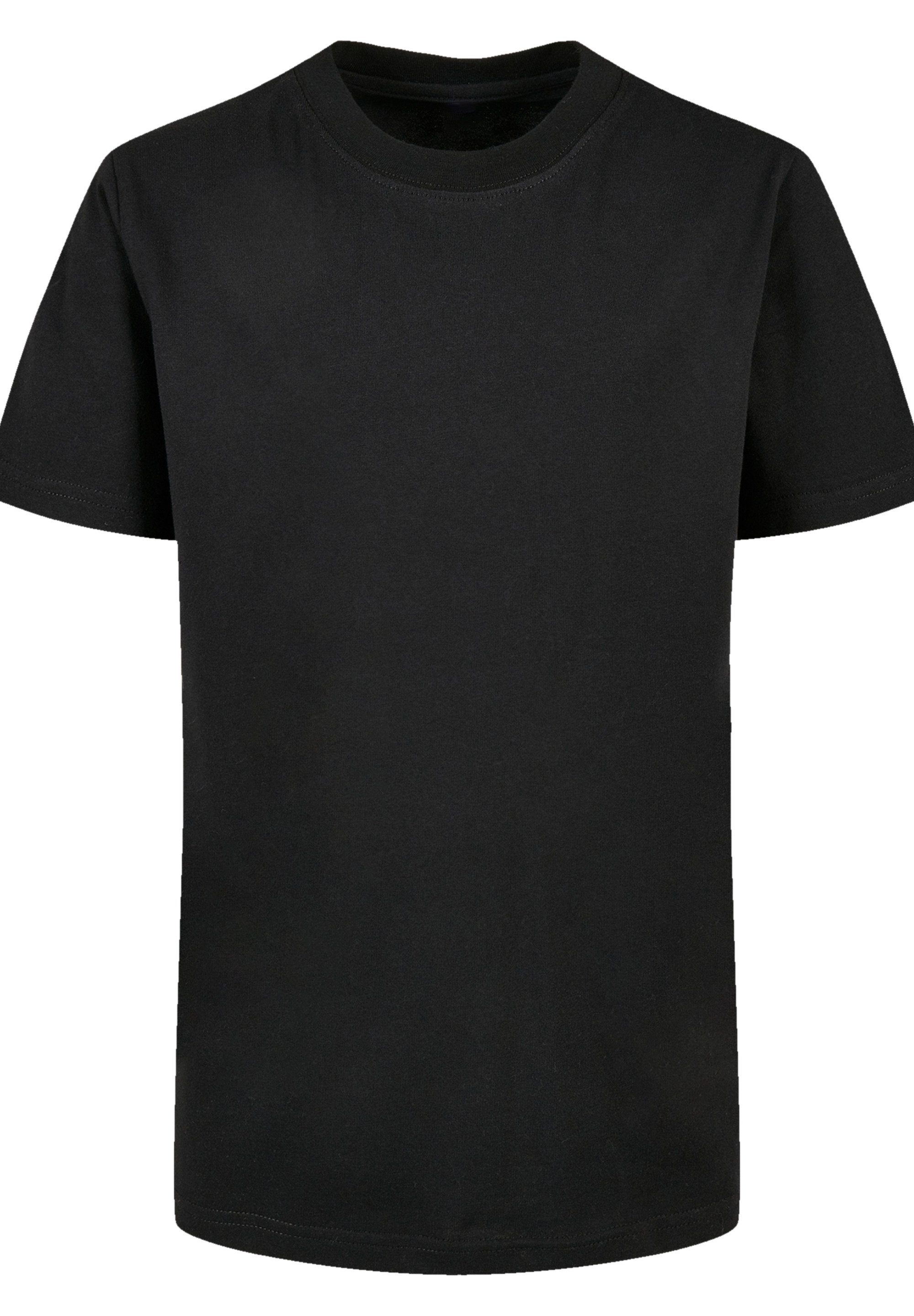 F4NT4STIC T-Shirt Fit und Tupac gerippten Praying mit Regular Rundhalsausschnitt Shakur Print