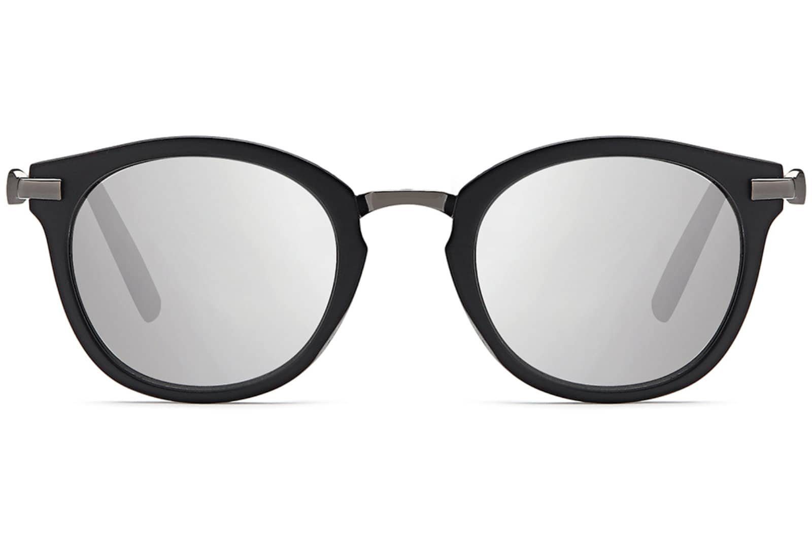 Eyewear mit Desginer Retrosonnenbrille (1-St) Schwarz BEZLIT schwarzen Metallrahmen Linsen Sonnenbrille Silber