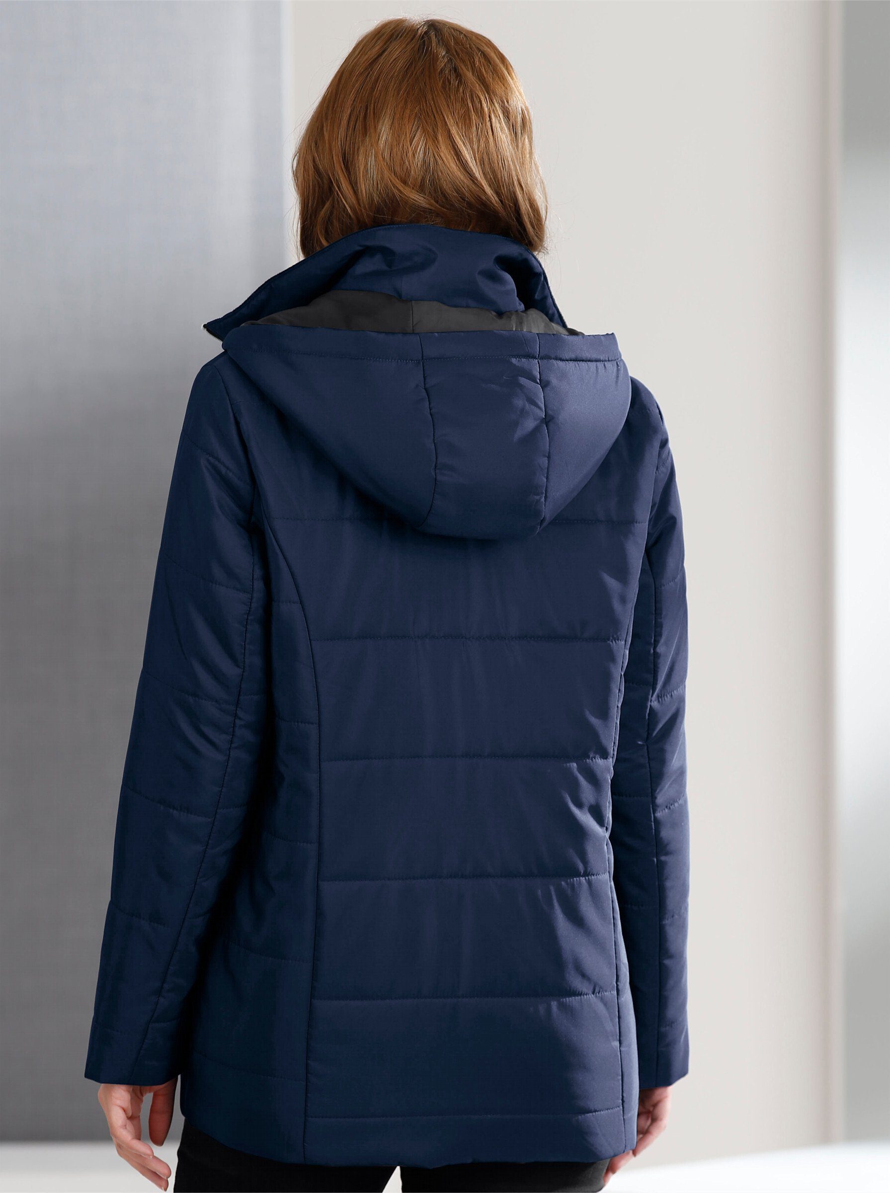 Classic Basics Steppjacke, mit Kapuze günstig online kaufen