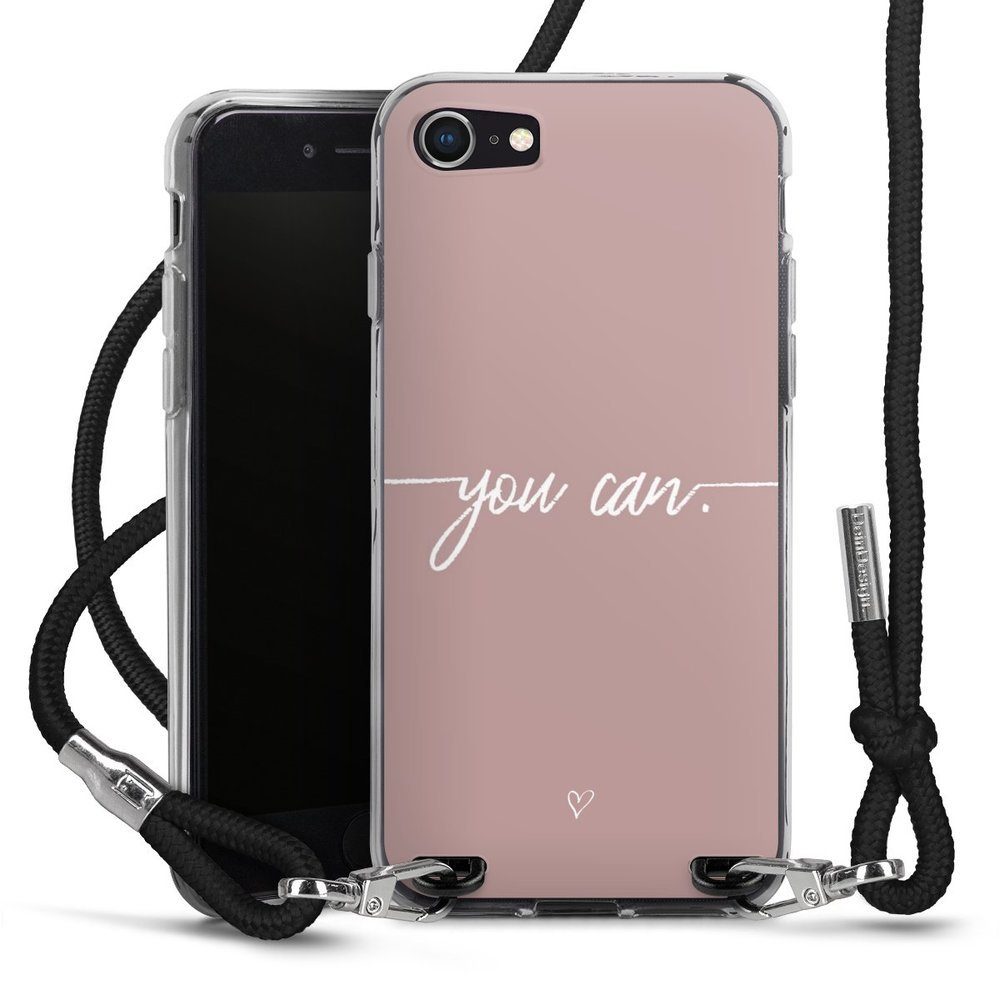 DeinDesign Handyhülle Spruch Sprüche Motivation You Can, Apple iPhone 7