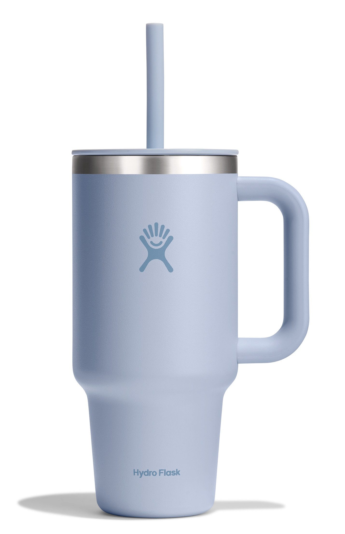 Hydro Flask Thermobecher All Around Travel Tumbler in den Größen 24 oz/ 32 oz / 40 oz, Edelstahl, Thermo Cup mit Strohhalm