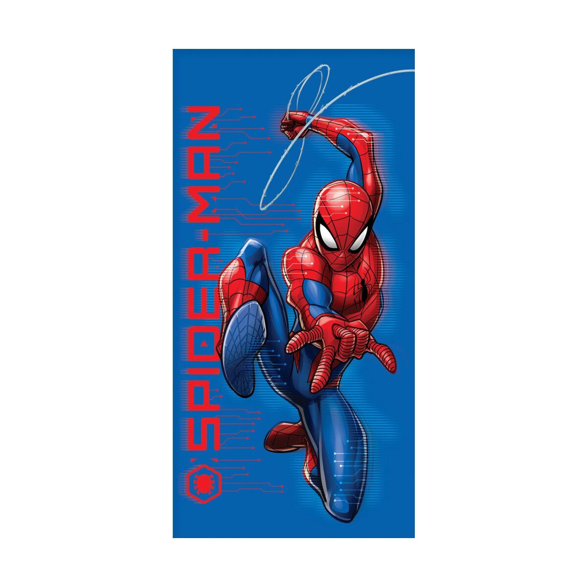 Spiderman Badetücher Spiderman Badetuch 70x140cm – Jump Strandtuch Design, günstig online kaufen