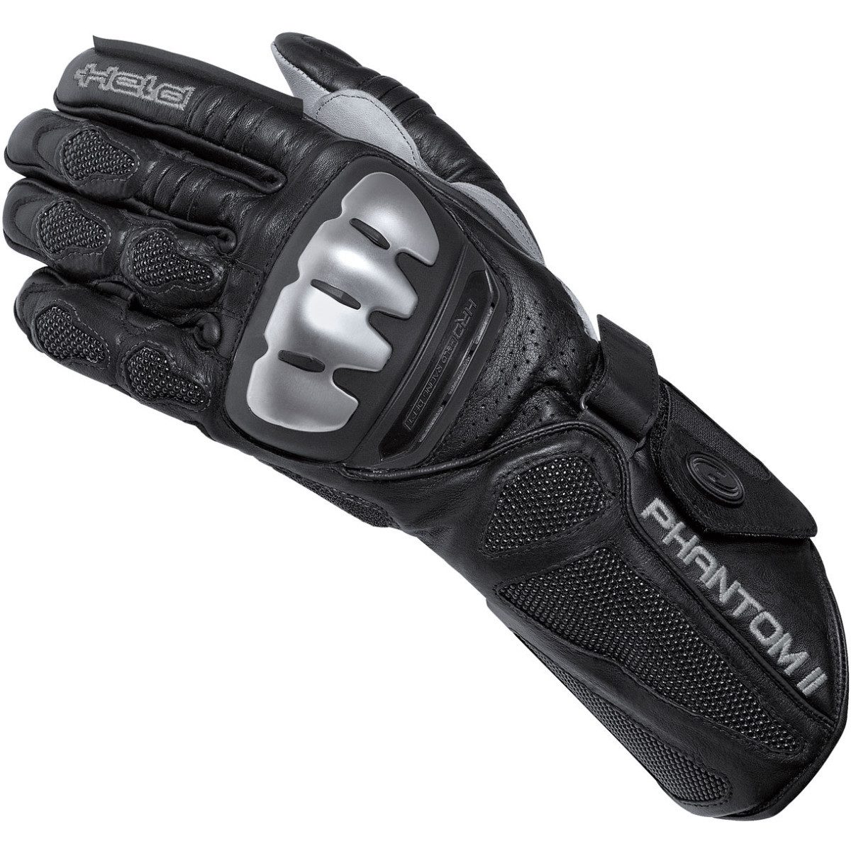 Motorradhandschuhe Held Phantom II Handschuh schwarz 8