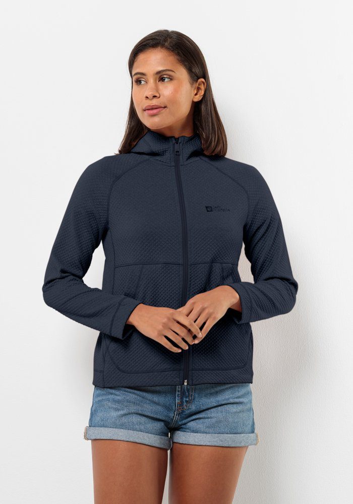 Jack Wolfskin Kapuzenfleecejacke FERNWEH HOODED JKT günstig online kaufen