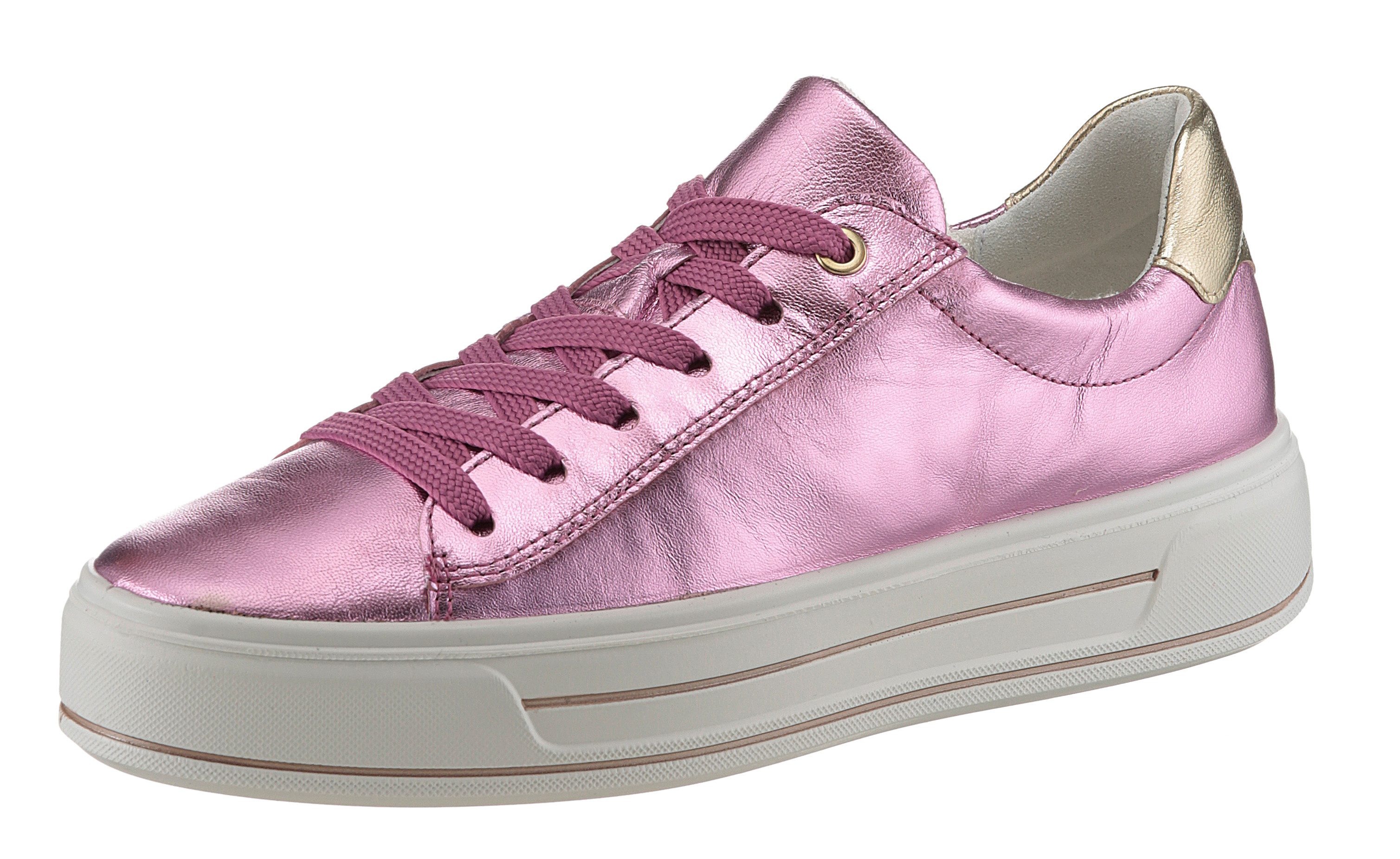 Ara CANBERRA Plateausneaker, Freizeitschuh, Halbschuh, Schnürschuh in Komfortweite G (weit)