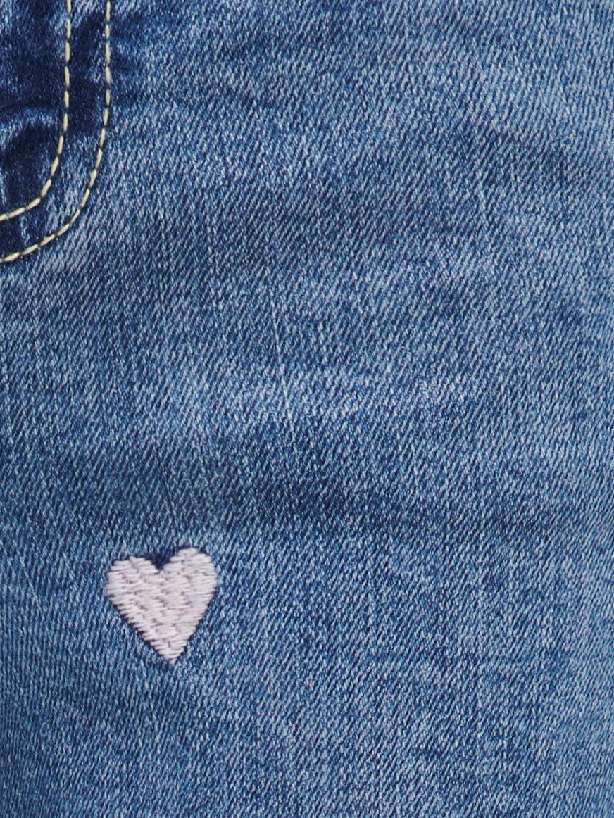 KIDS ONLY Weite Jeans KMGJUICY WIDE LEG HEART EMB JEANS NOOS