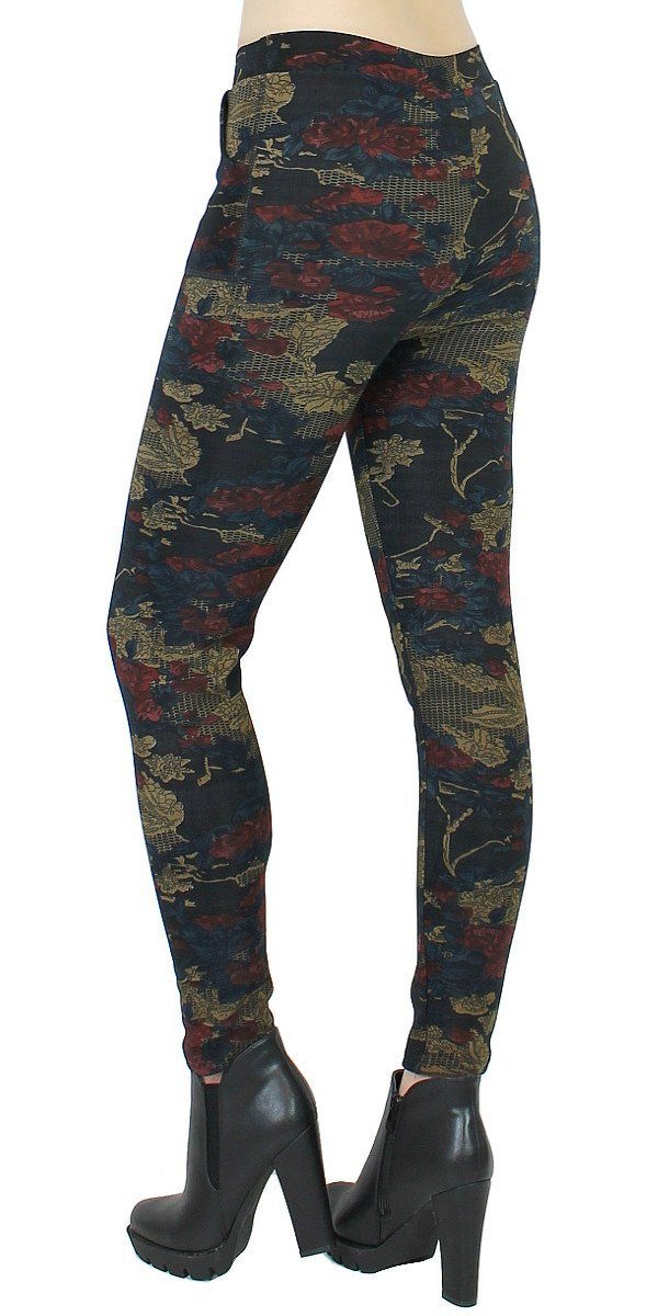 dy_mode Thermohose Gefütterte Damen Thermohose Thermo Leggings mit Innenfut günstig online kaufen