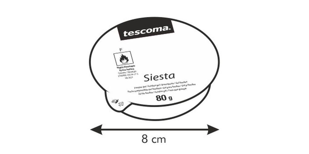 Tescoma Fondue Brennpaste für Fondue GrandCHEF