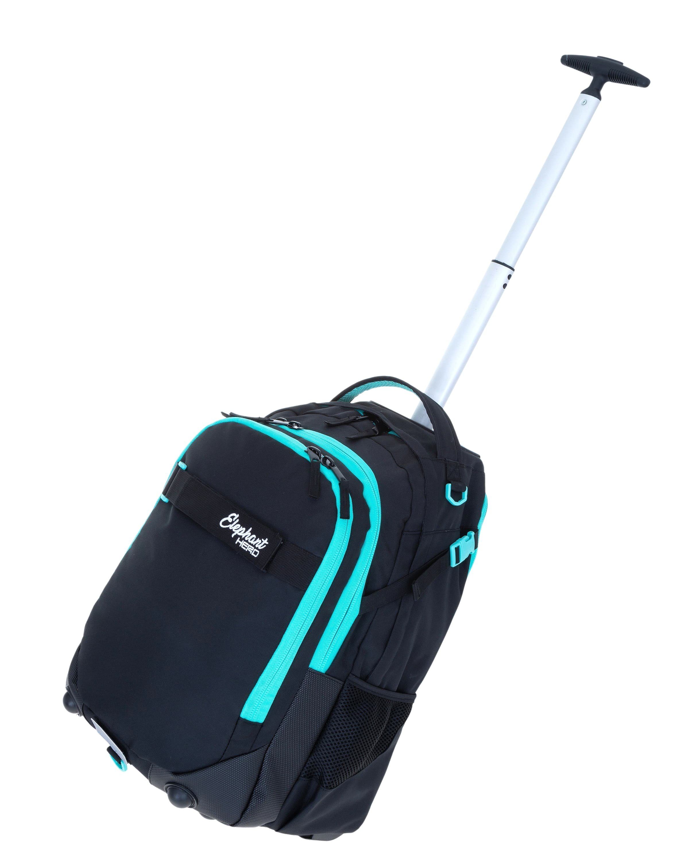 ELEPHANT Schulrucksack Trolley Hero Signature Schultrolley, Rucksacktrolley Schule Rucksack Rollen 3 Fächer Daypack Trolly – Bild 4 von 5
