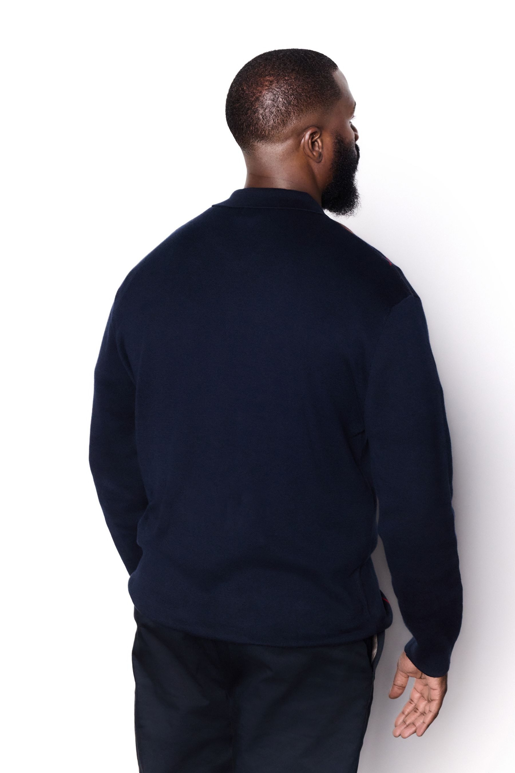 Next Strickjacke Regular Fit Argyle-Strickjacke mit Reißverschluss (1-tlg) günstig online kaufen