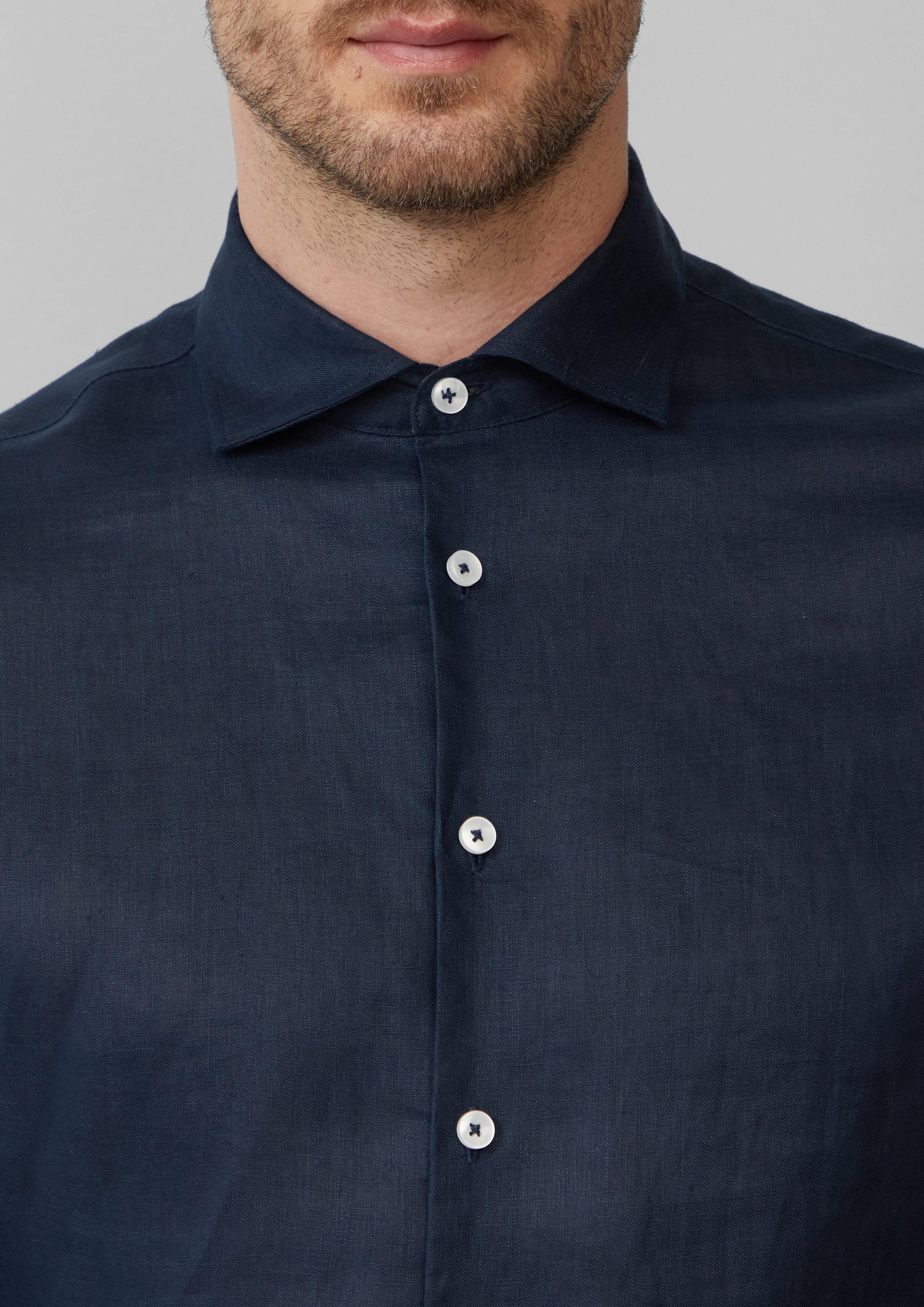 s.Oliver BLACK LABEL Kurzarmhemd Tailored Fit: günstig online kaufen
