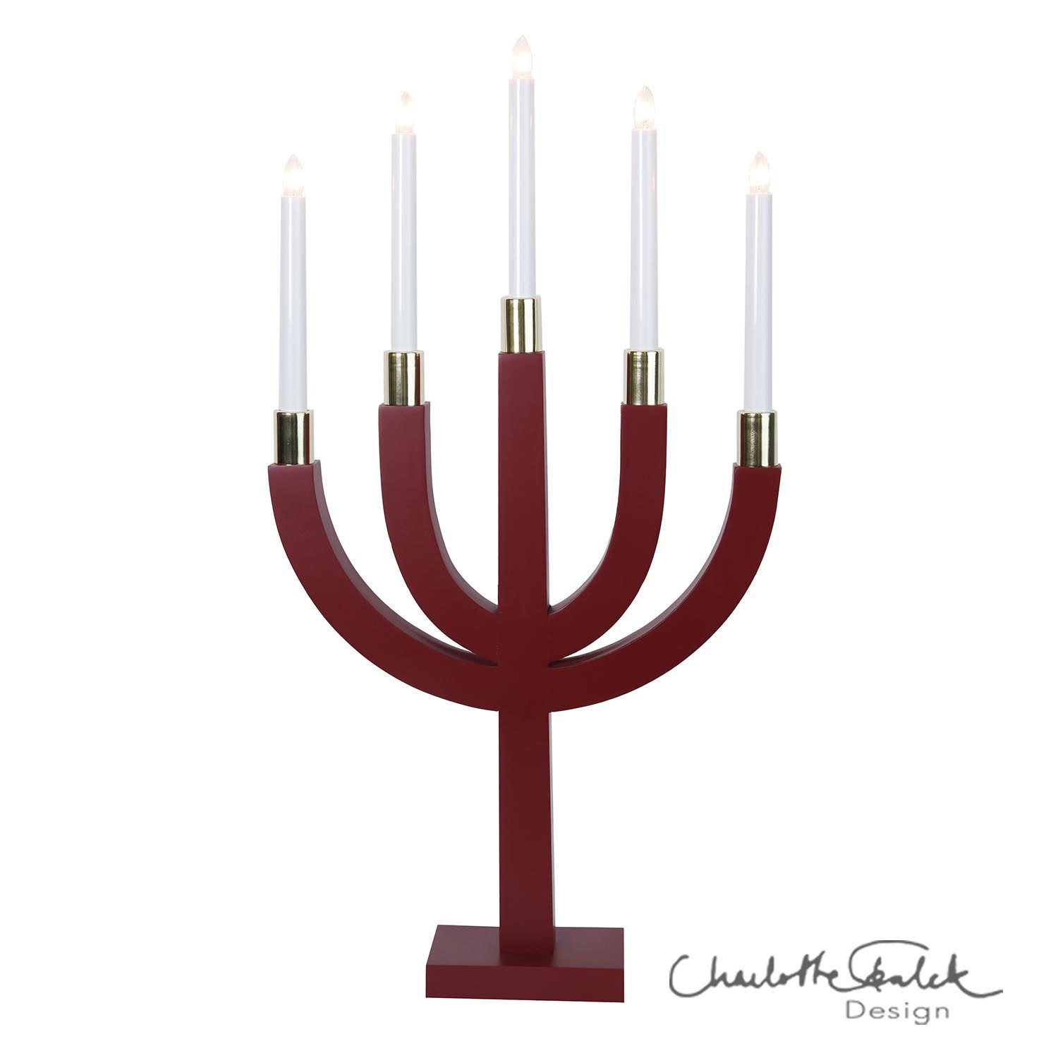 STAR TRADING LED Schwibbogen Kerzenleuchter Elias (1-tlg)