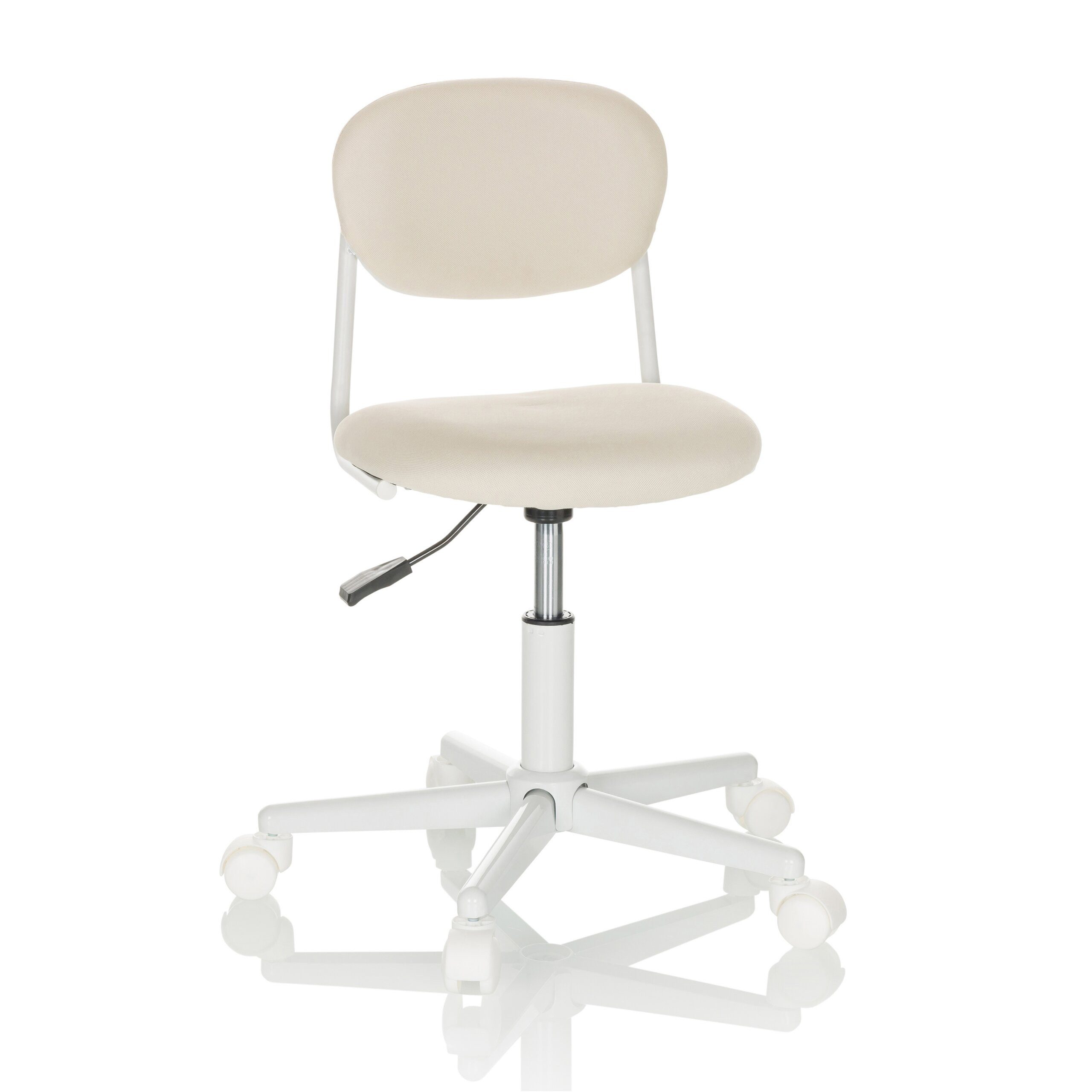 hjh OFFICE Drehstuhl Kinderdrehstuhl Kiddy Base I Stoff ohne Armlehnen (1 St), Kinder Bürostuhl mitwachsend, ergonomisch