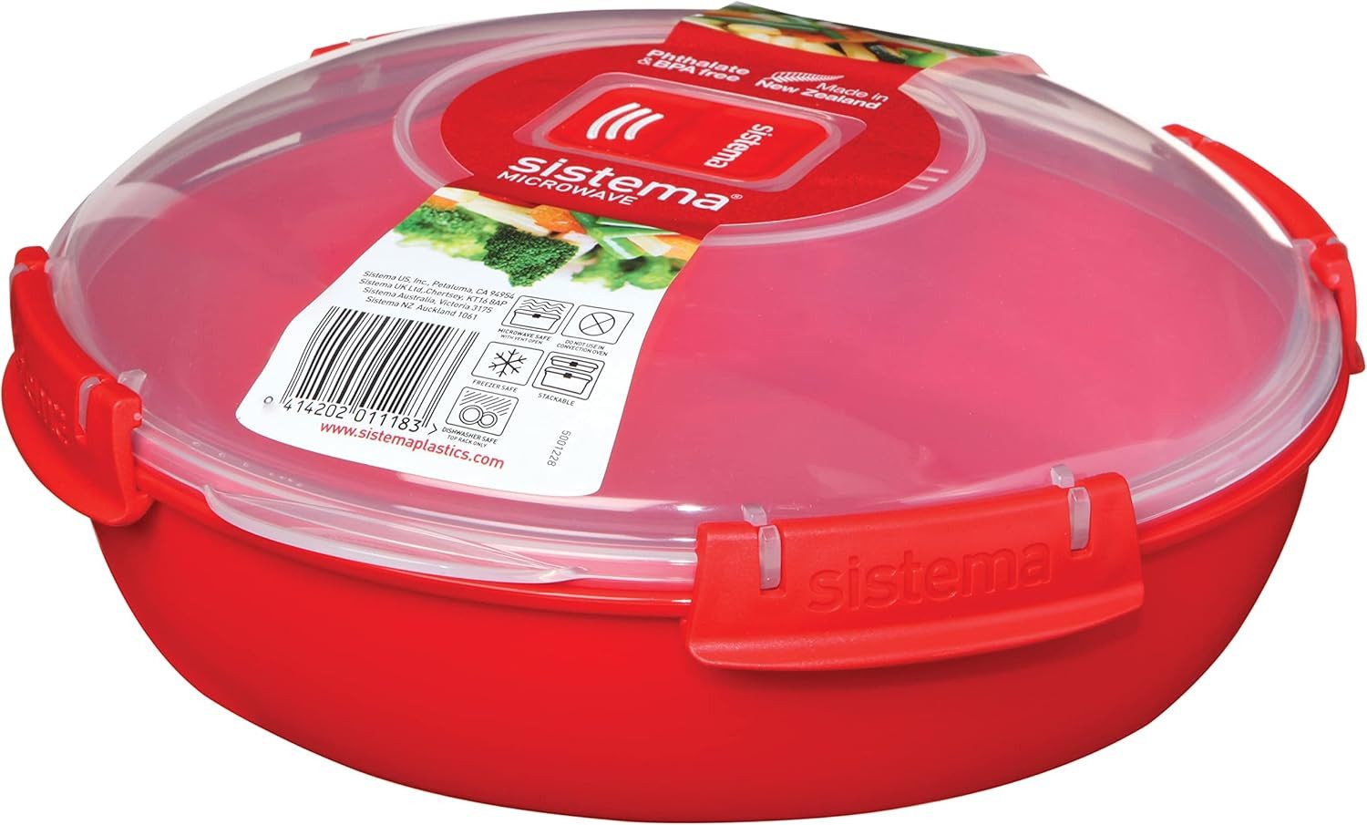sistema Mikrowellenteller 1.29L Round Dish Microwave, (1 St)