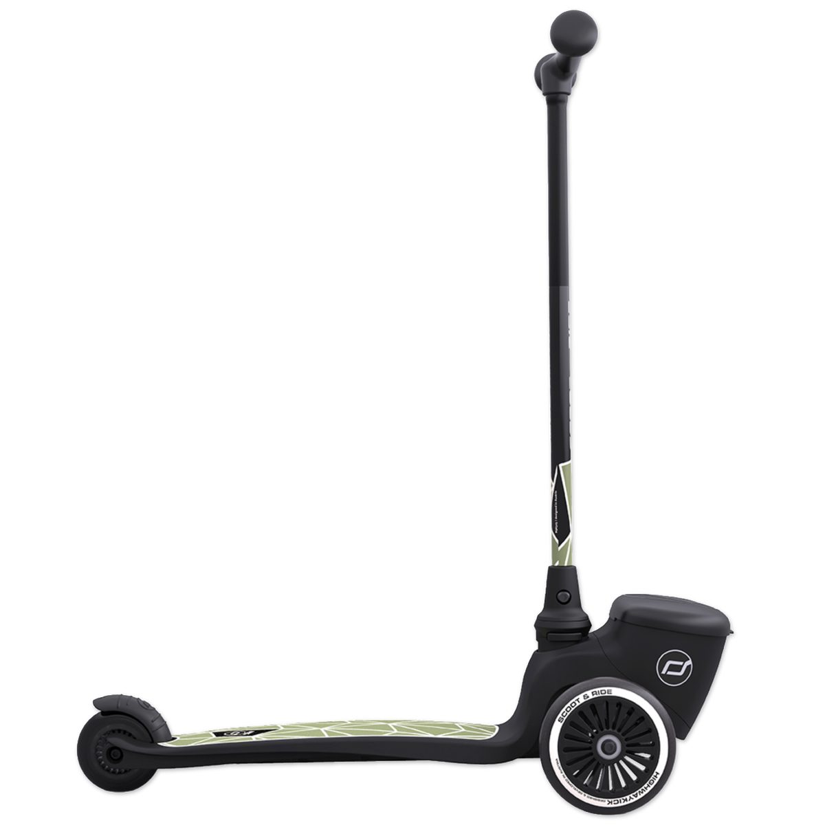 Lines Ride Scoot Kinderfahrzeug Lifestyle and 2 Lauflernhilfe Highwaykick Brown - Scooter