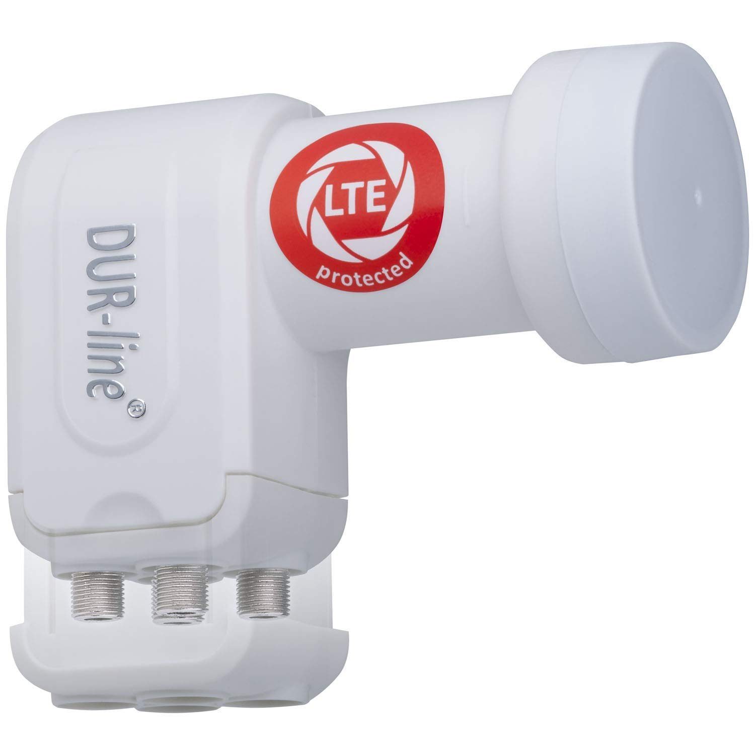 DUR-line DUR-line +Ultra Quad Lnb - 4 Teilnehmer weiß - mit LTE-Filter [ Test Universal-Quad-LNB
