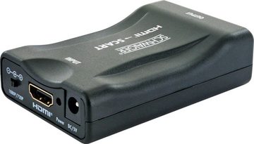 Schwaiger HDMSCA02 533 HDMI-Adapter zu SCART Buchse, HDMI Buchse, DC Buchse, HDMI->Scart Konverter