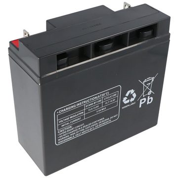 Multipower Akku passend für den APC RBC7 Akku zum Selbstumbau, 12 Volt, 18000mAh Akku 18000 mAh (12,0 V)