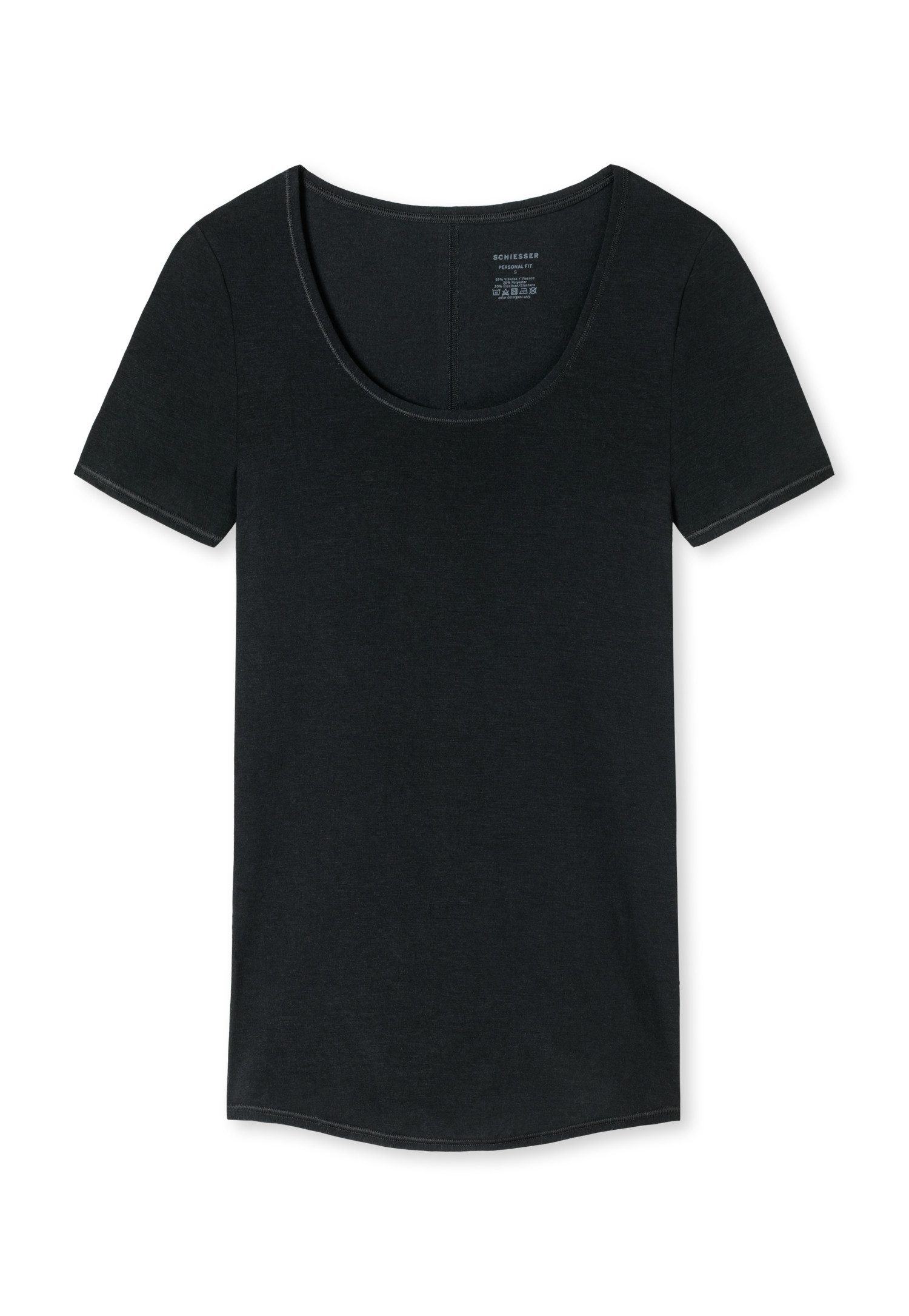 Schiesser Kurzarmshirt Personal Fit Rundhalsausschnitt, Single günstig online kaufen