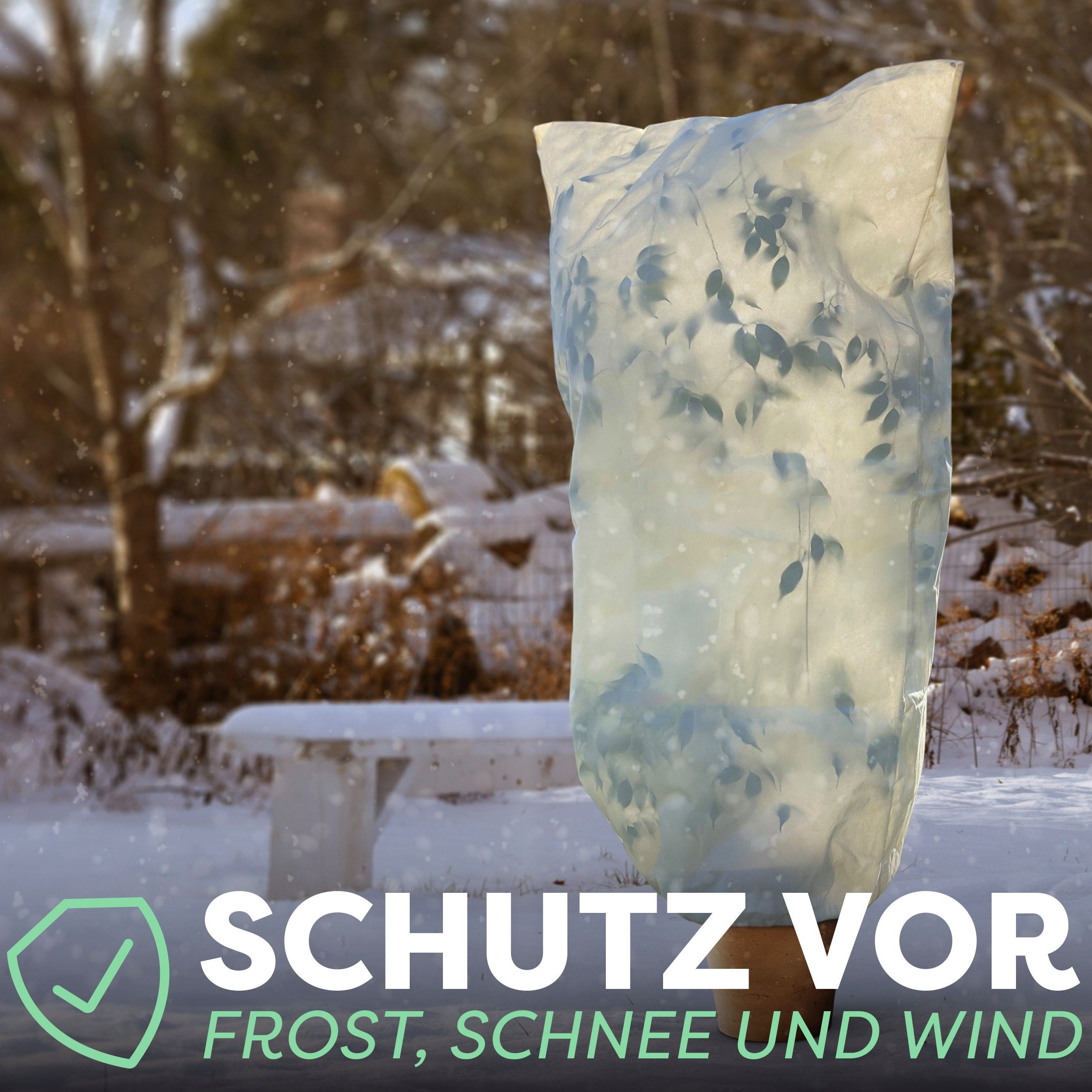 Praknu Pflanzkübel Winterschutz für Pflanzen 80x100 günstig online kaufen