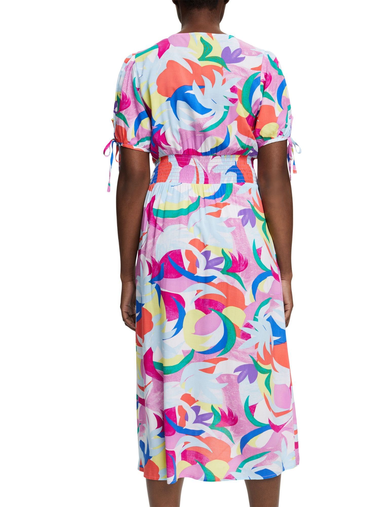 Esprit Strandkleid »Bunt gemustertes Kleid, LENZING™ ECOVERO™«