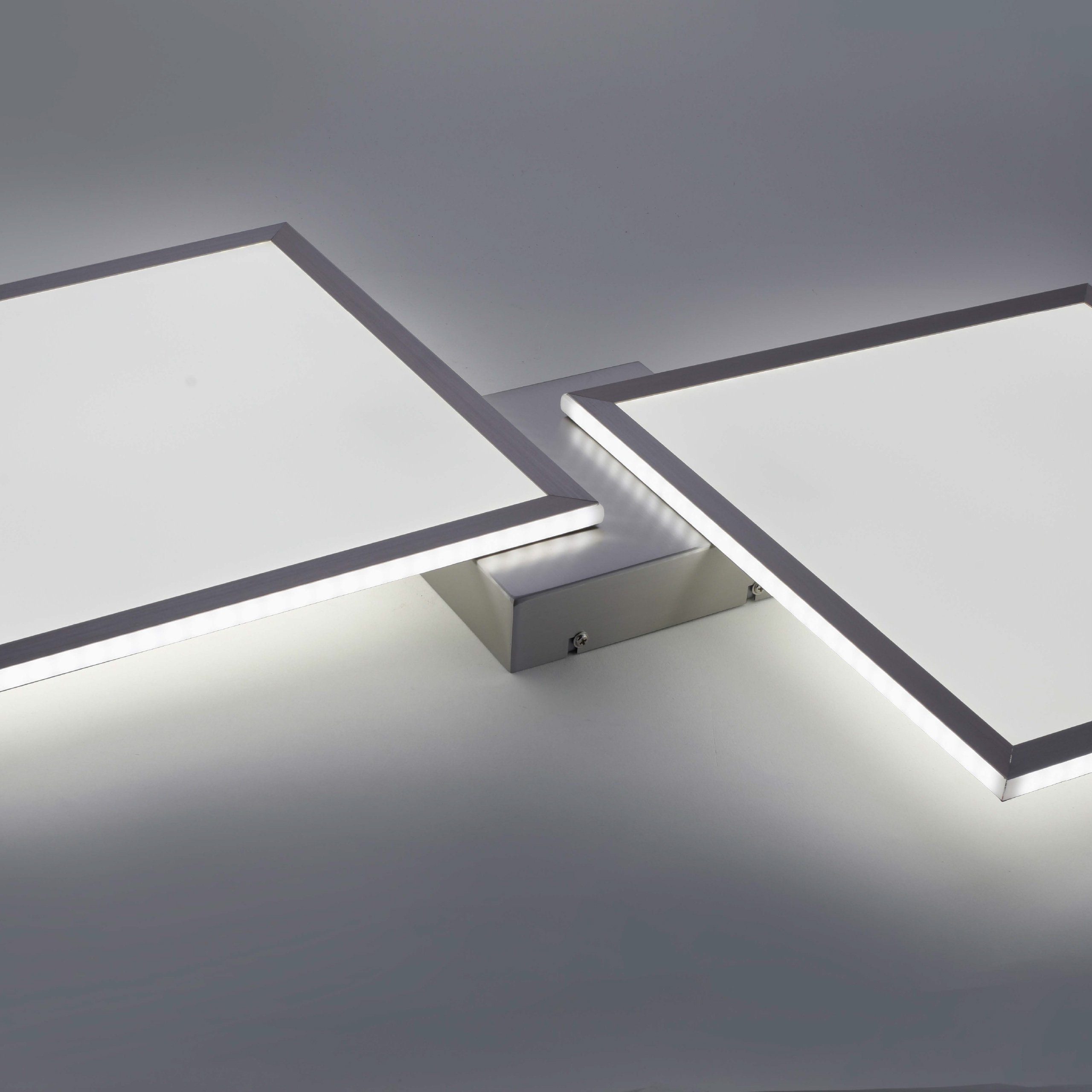 Paul Neuhaus Smarte LED-Leuchte LED Memoryfunktion, Dimmfunktion, CCT-Farbtemperaturregelung, - Home, Q Smart CCT-Farbtemperaturregelung, Deckenleuchte dimmbar Leuchtmittel, ROSA Fernbedienung mit Smart Home
