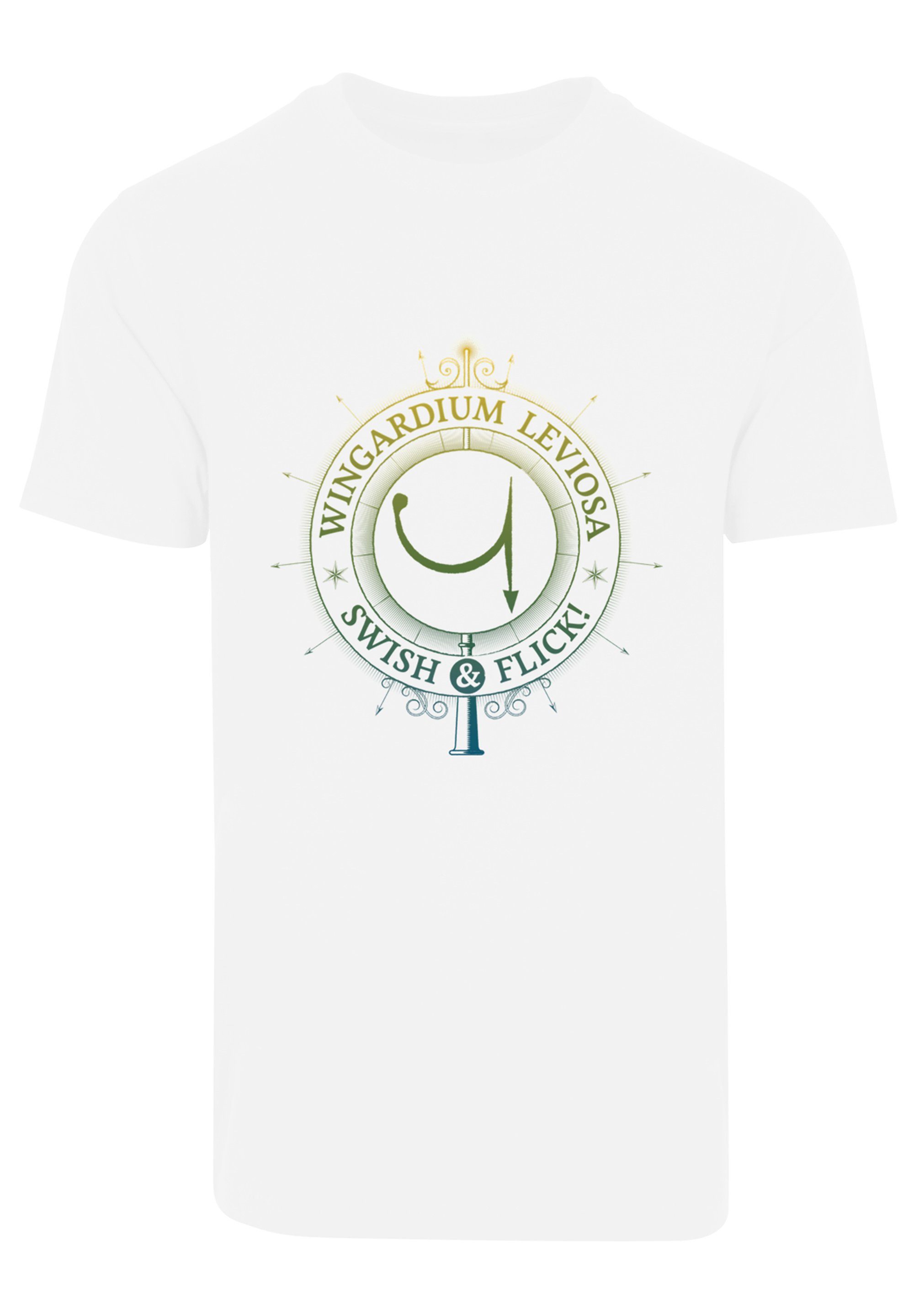 F4NT4STIC T-Shirt Harry Print weiß Wingardium Leviosa Potter