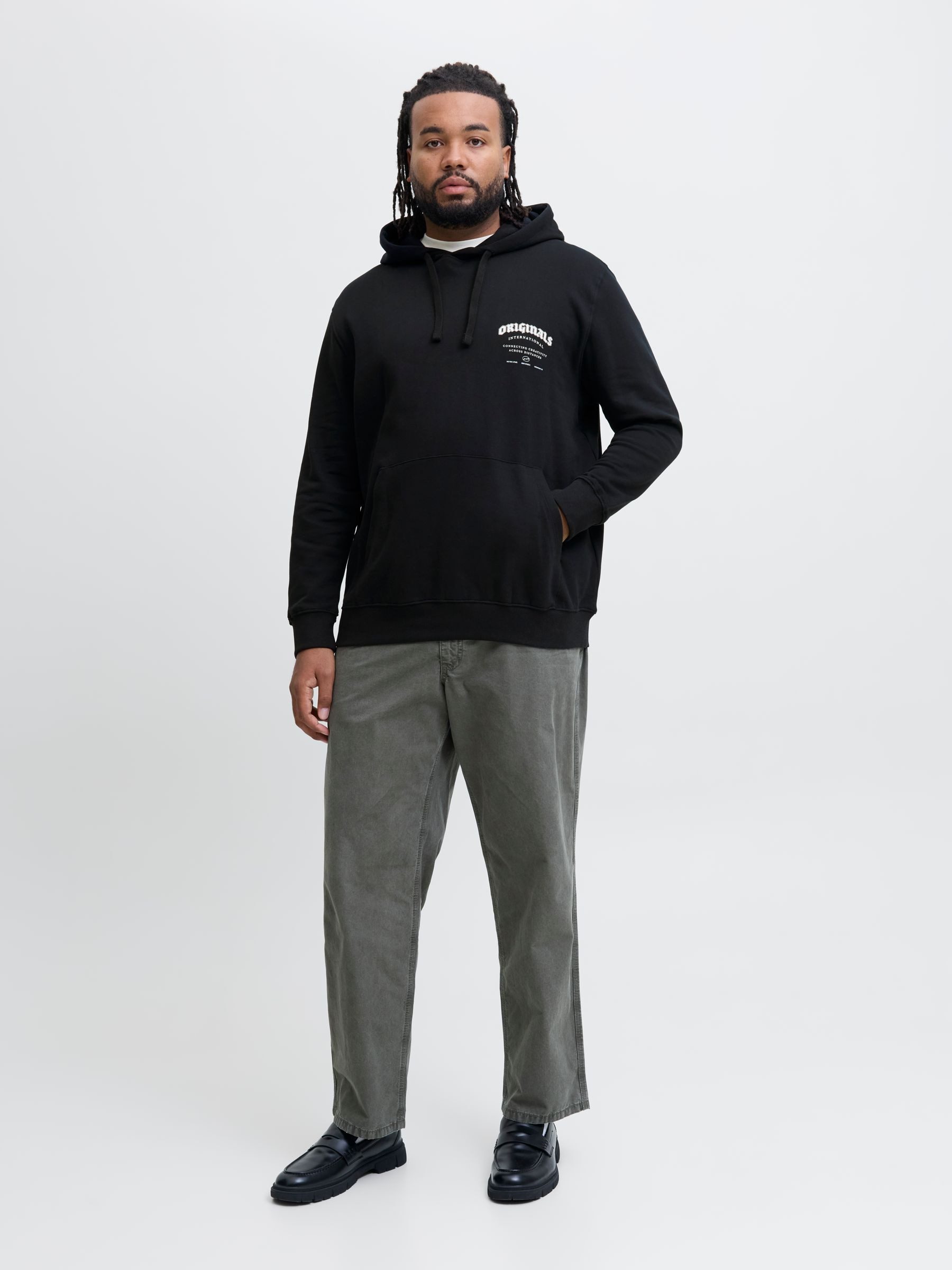 Jack & Jones PlusSize Kapuzensweatshirt JORMEADOWS SWEAT HOOD PLS