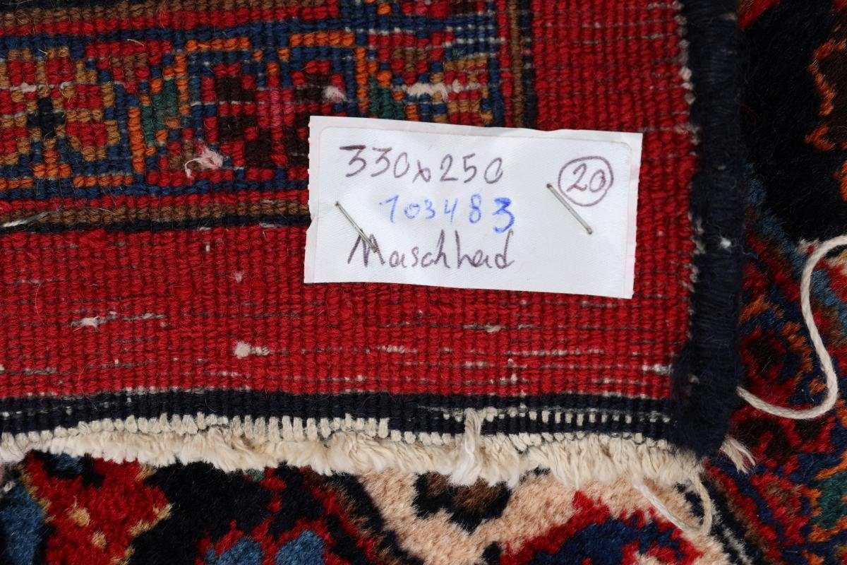Mashhad Handgeknüpfter Orientteppich, Orientteppich Reza Nain Moodi Höhe: 12 rechteckig, Trading, mm 251x331