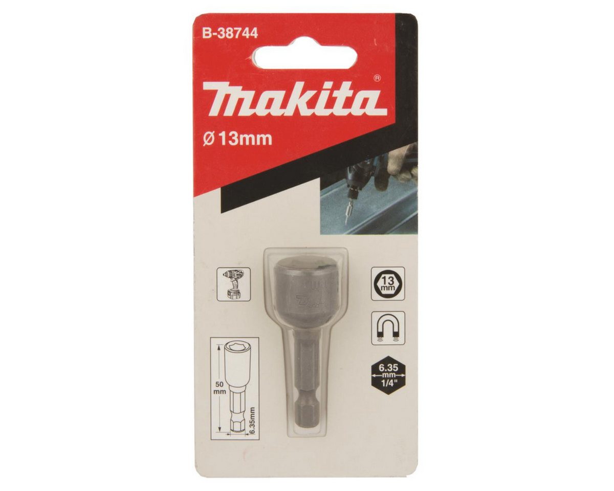 Thumbnail - Makita Akku-Multifunktionswerkzeug Makita Steckschlüsselbit SW 13 13 x 50 mm • 1/4", Produkt, Makita, Makita Werkzeug un...