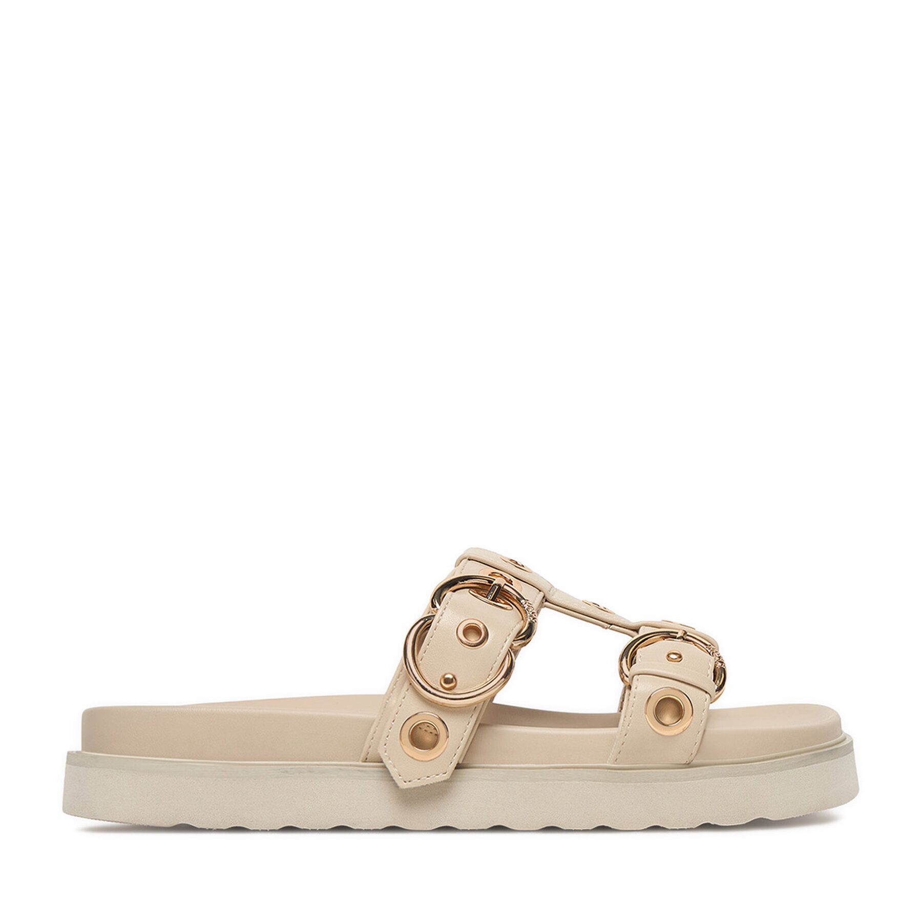 Mexx Mexx Damen-Flip-Flops Beige Badepantolette