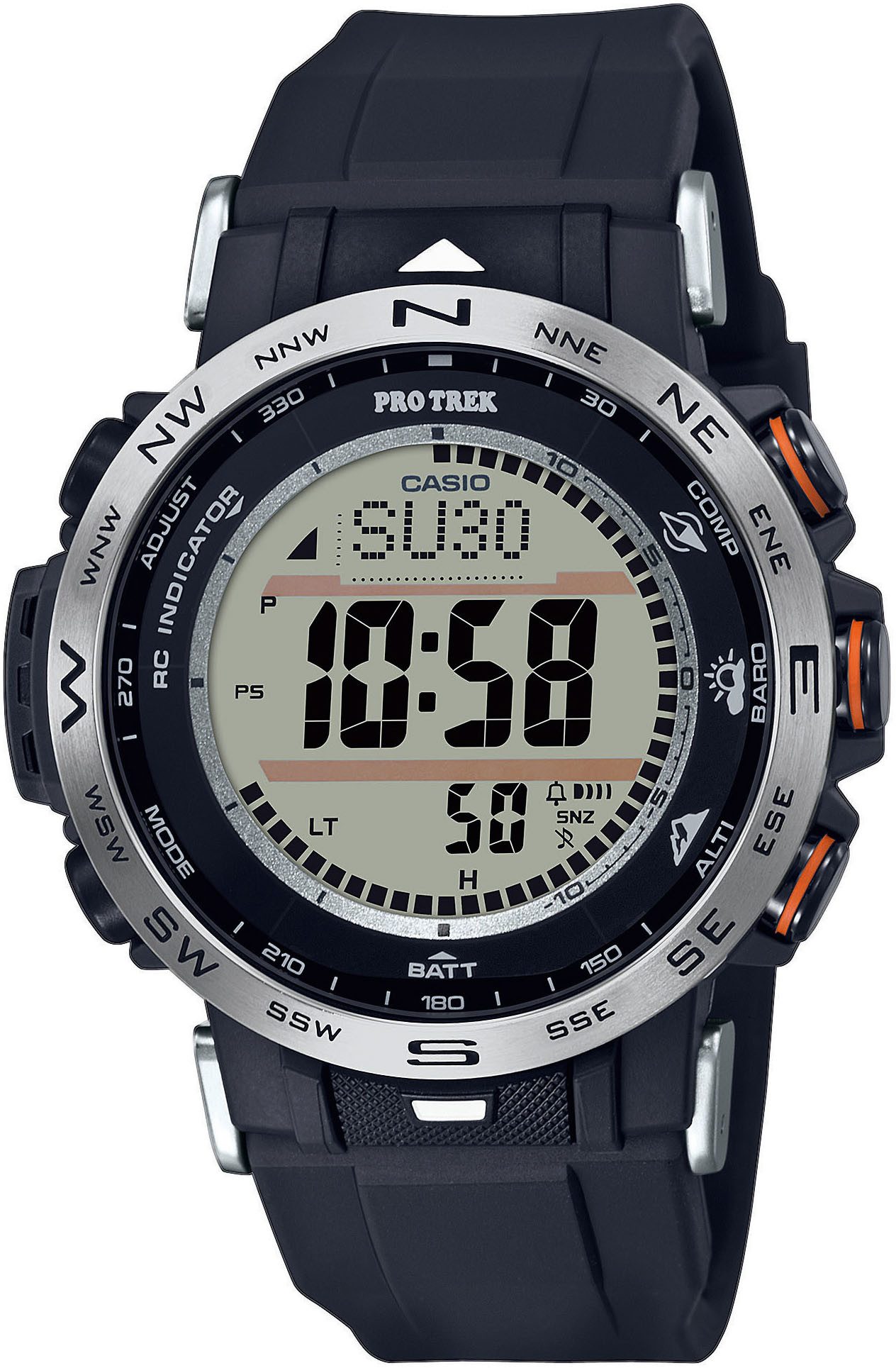 CASIO PRO TREK Funkchronograph PRW-30-1AER, Armbanduhr, Herrenuhr, Funk, So günstig online kaufen